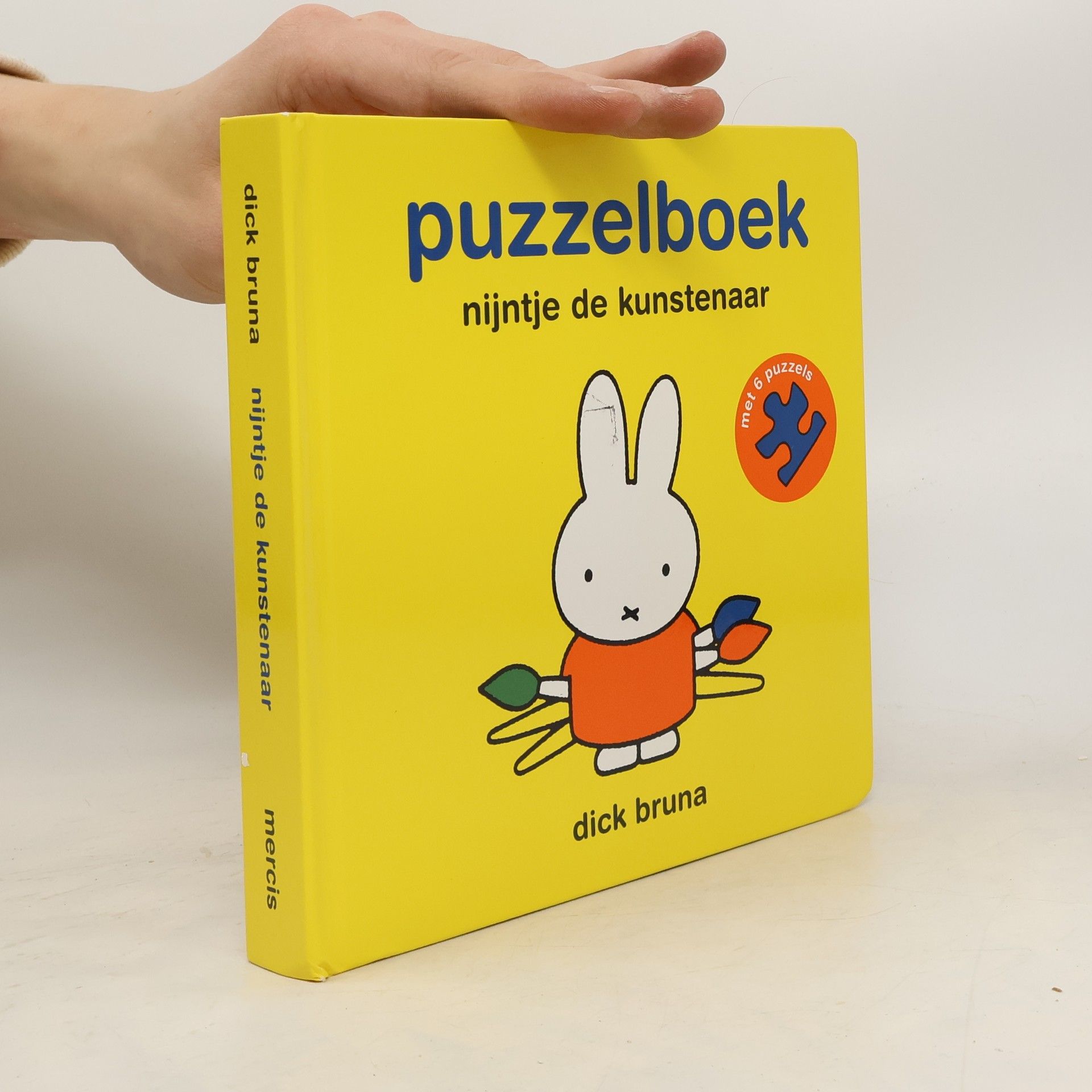 Puzzelboek Nijntje de kunstenaar - met 6 puzzels