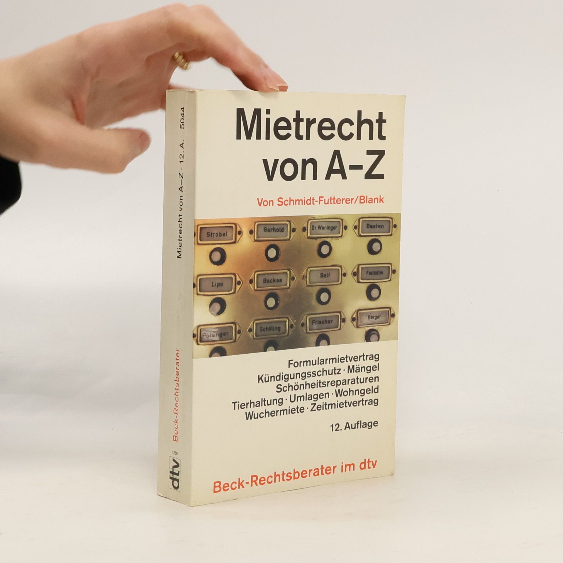 Wolfgang Schmidt-Sichermann Mietrecht