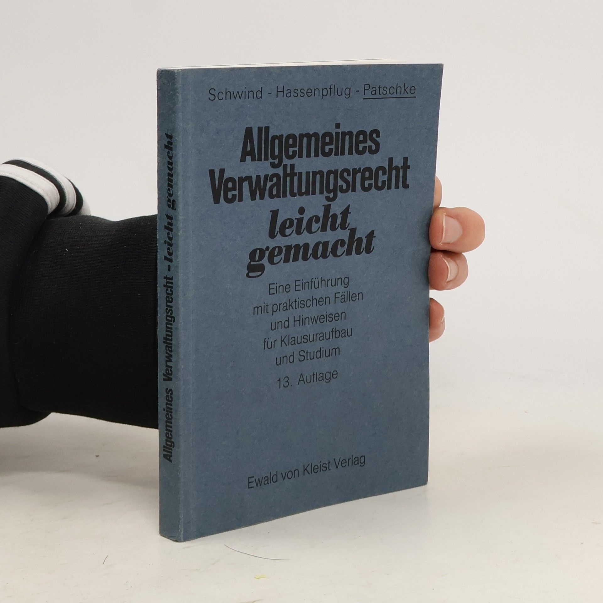 Allgemeines Verwaltungsrecht leicht gemacht