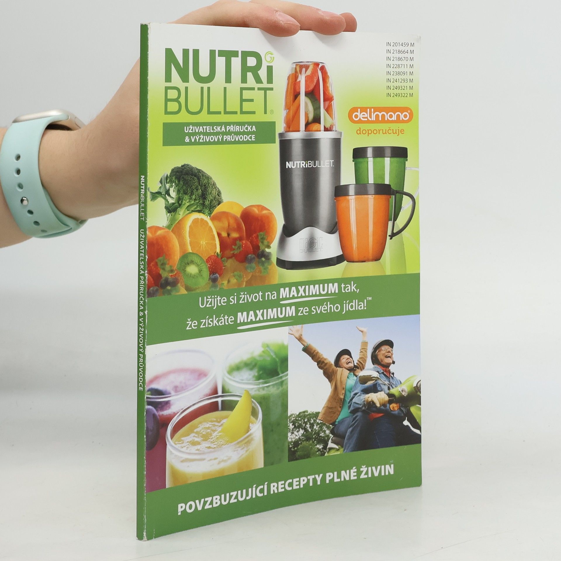 Collectif d'auteurs NutriBullet. Uživatelská příručka & výživový průvodce