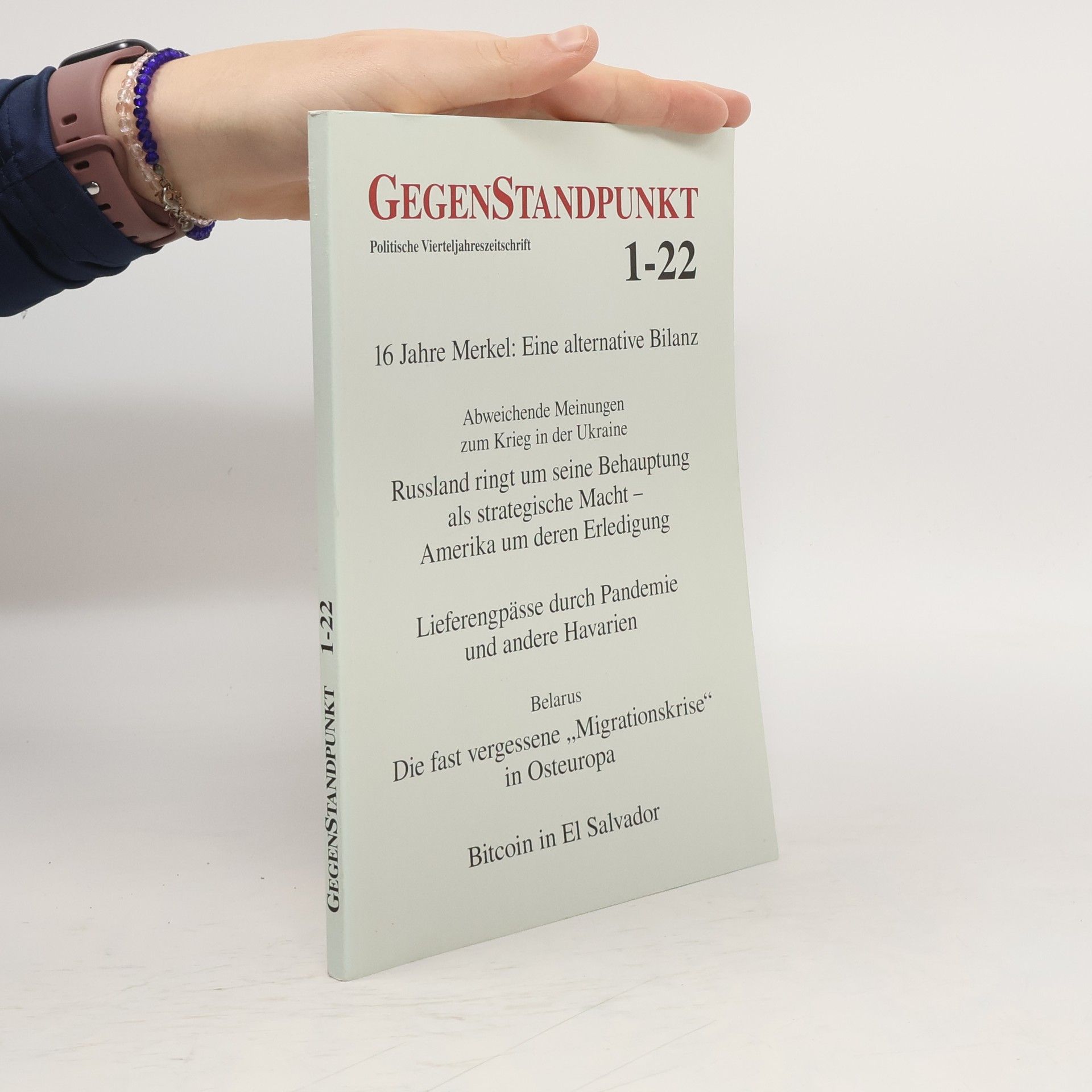 Collectif d'auteurs GegenStandpunkt 1-22