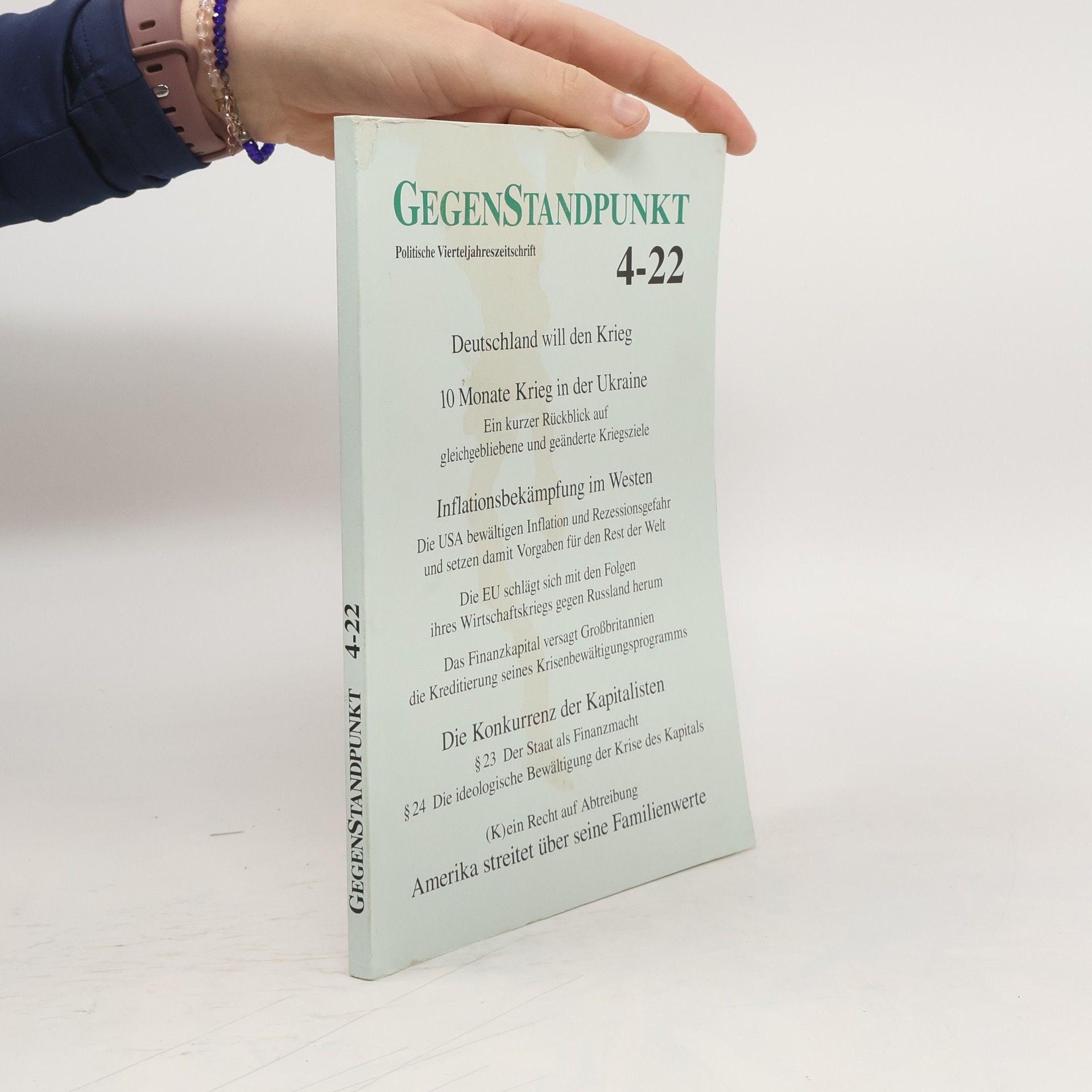 Autores varios GegenStandpunkt 4-22