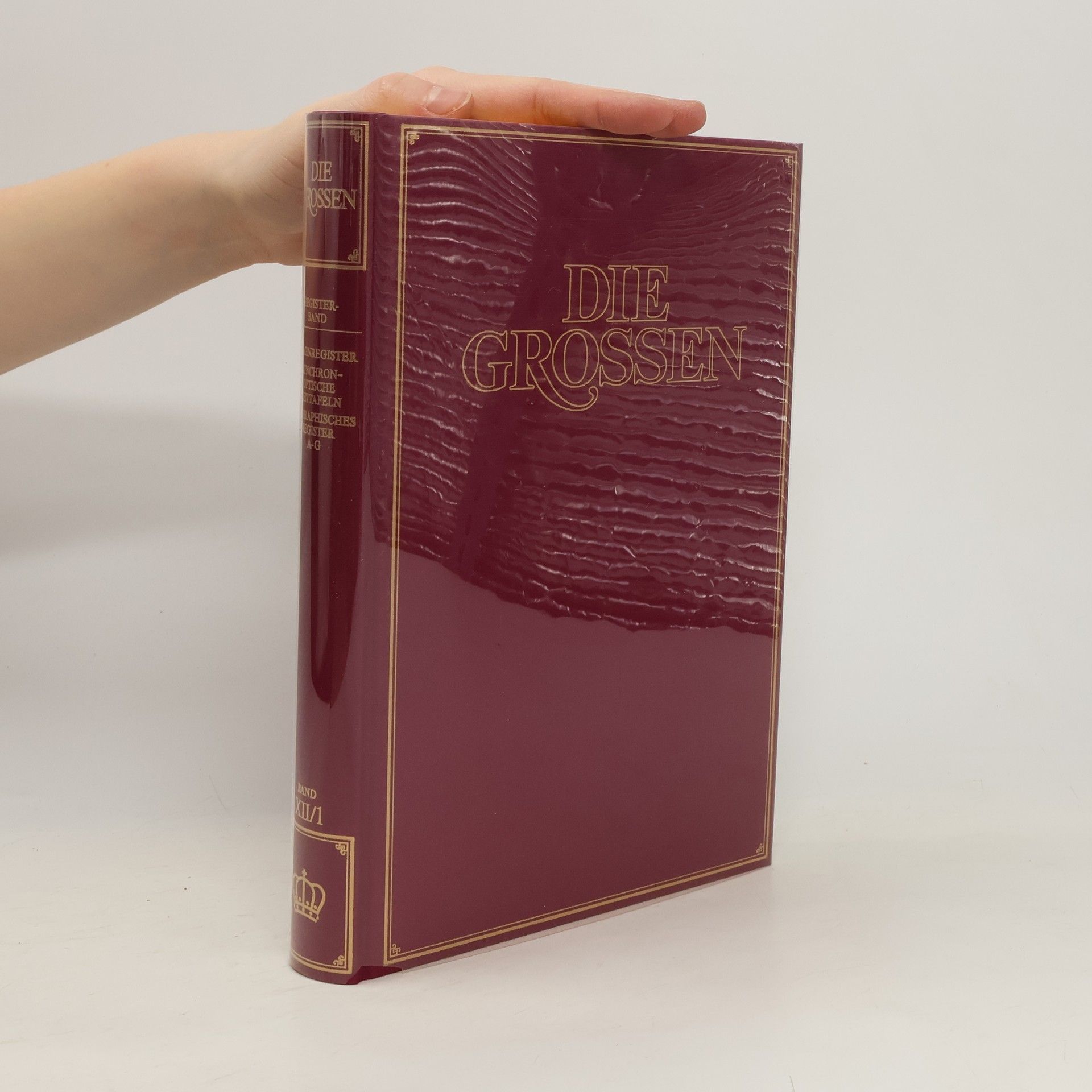 Collectif d'auteurs Die Grossen XII/1