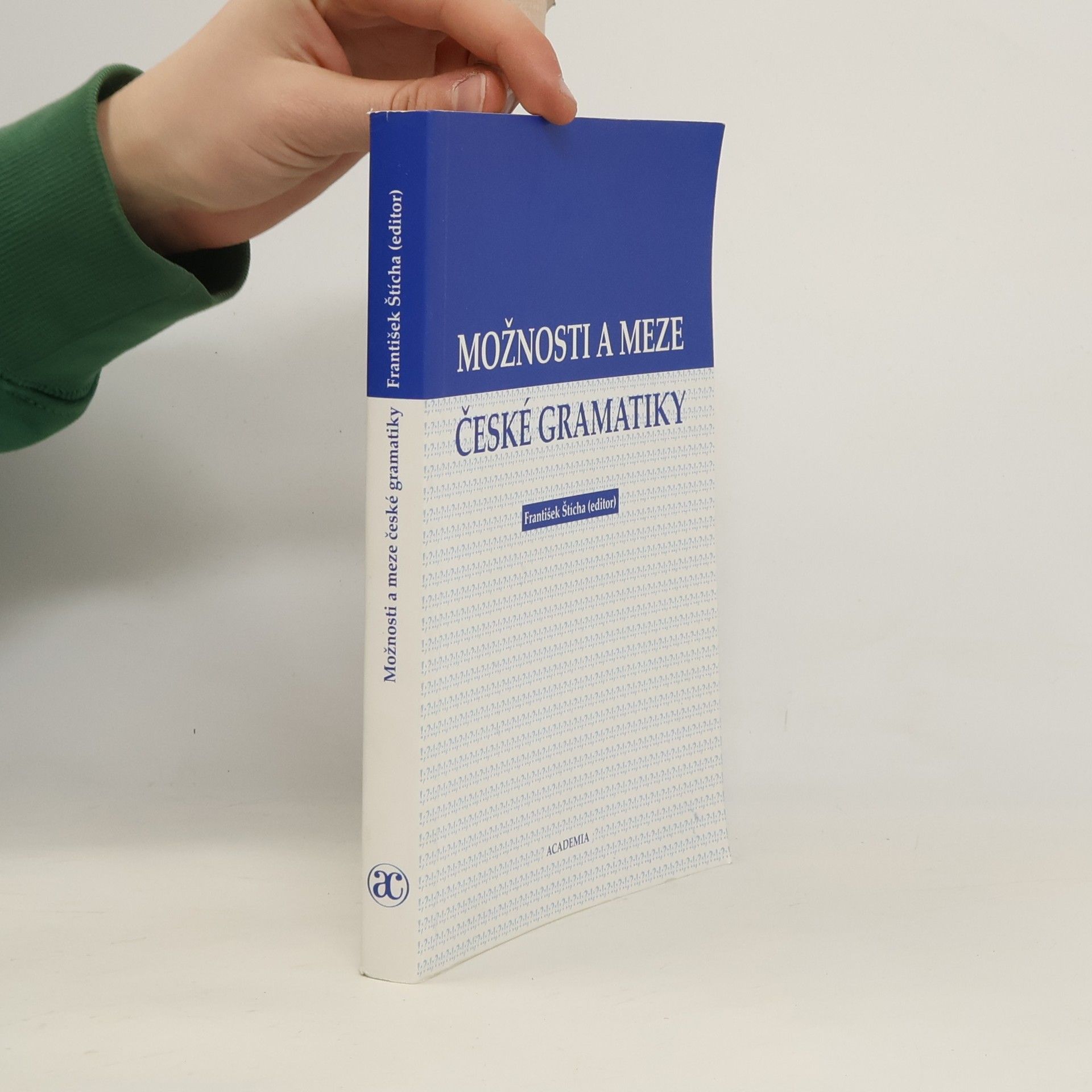 František Štícha Možnosti a meze české gramatiky