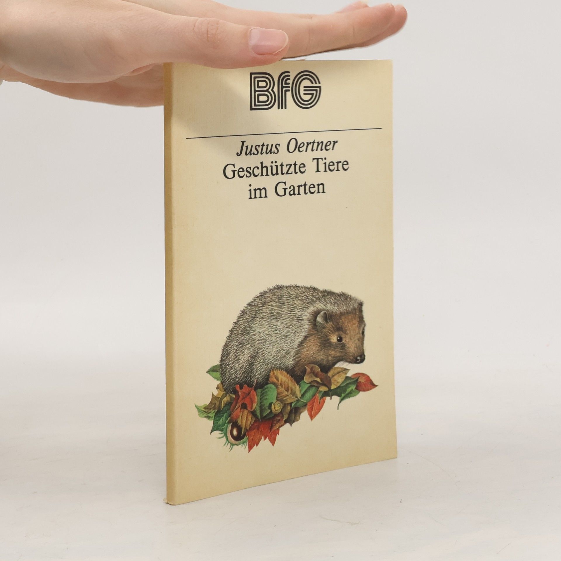 Justus Oertner Geschützte Tiere im Garten
