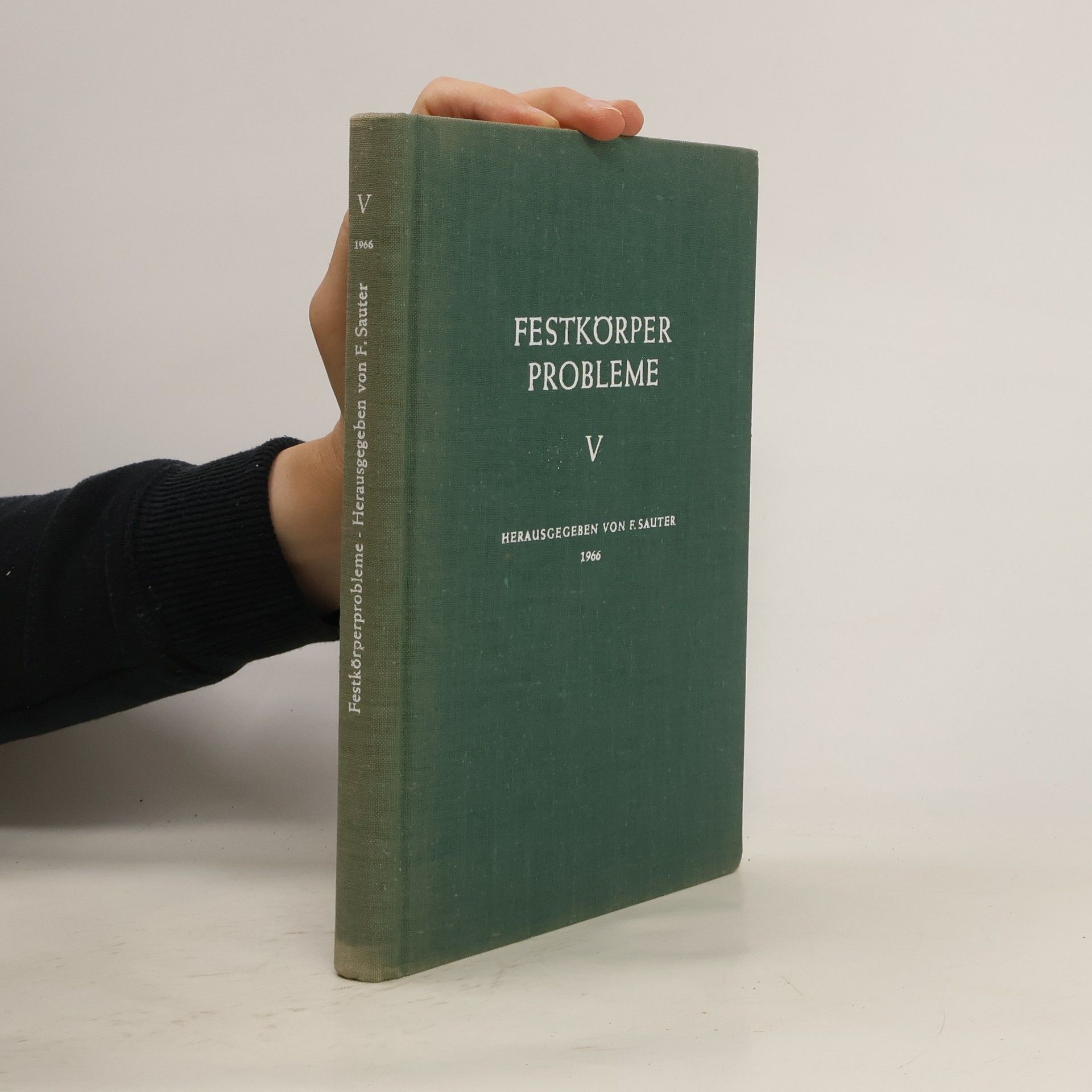 F. Sauter Festkörper probleme V.