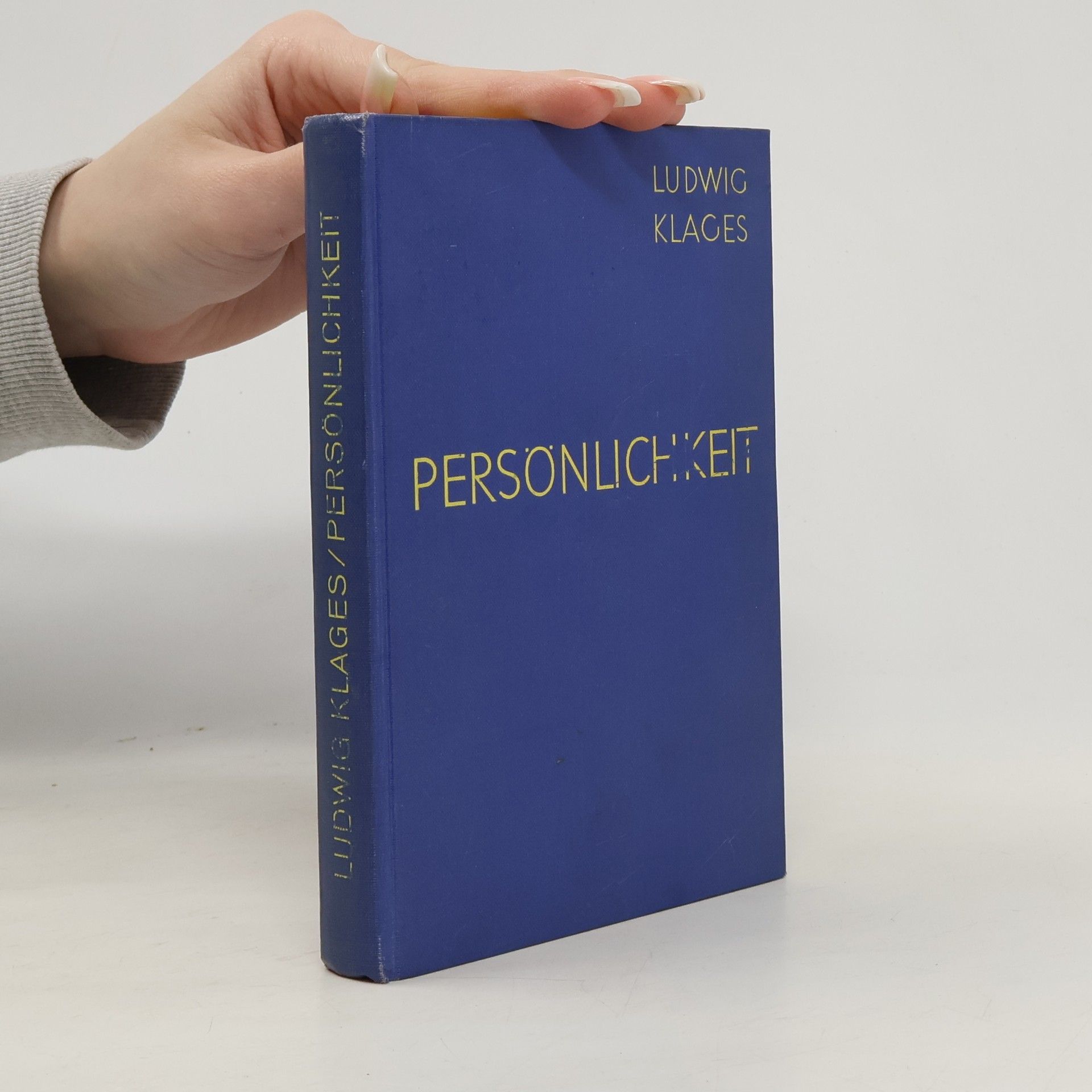 Ludwig Klages Persönlickeit