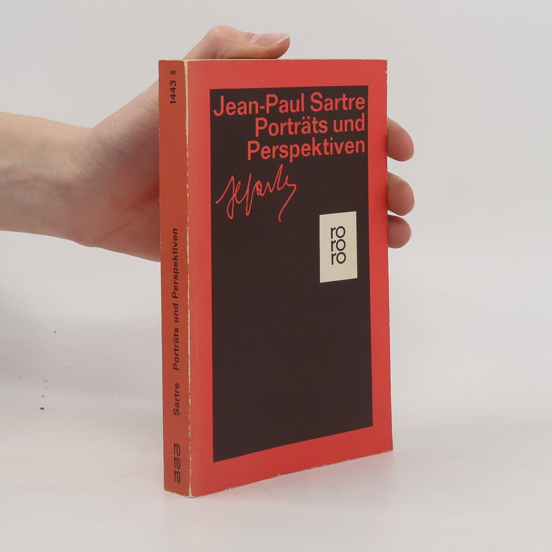 Jean Paul Sartre Porträts und Perspektiven