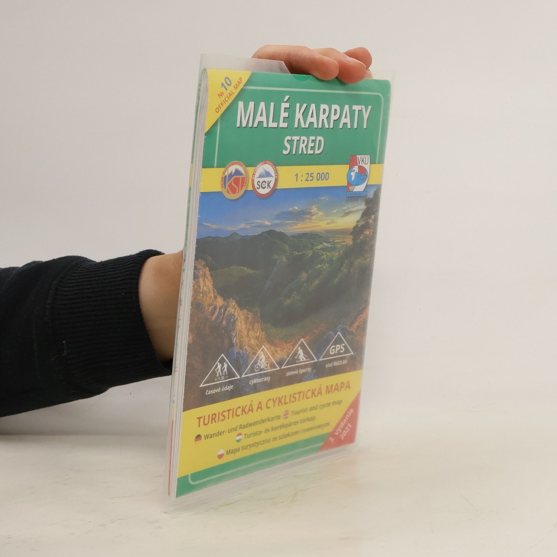 Collectif d'auteurs TM 10 - Malé Karpaty - Stred 1:25 000