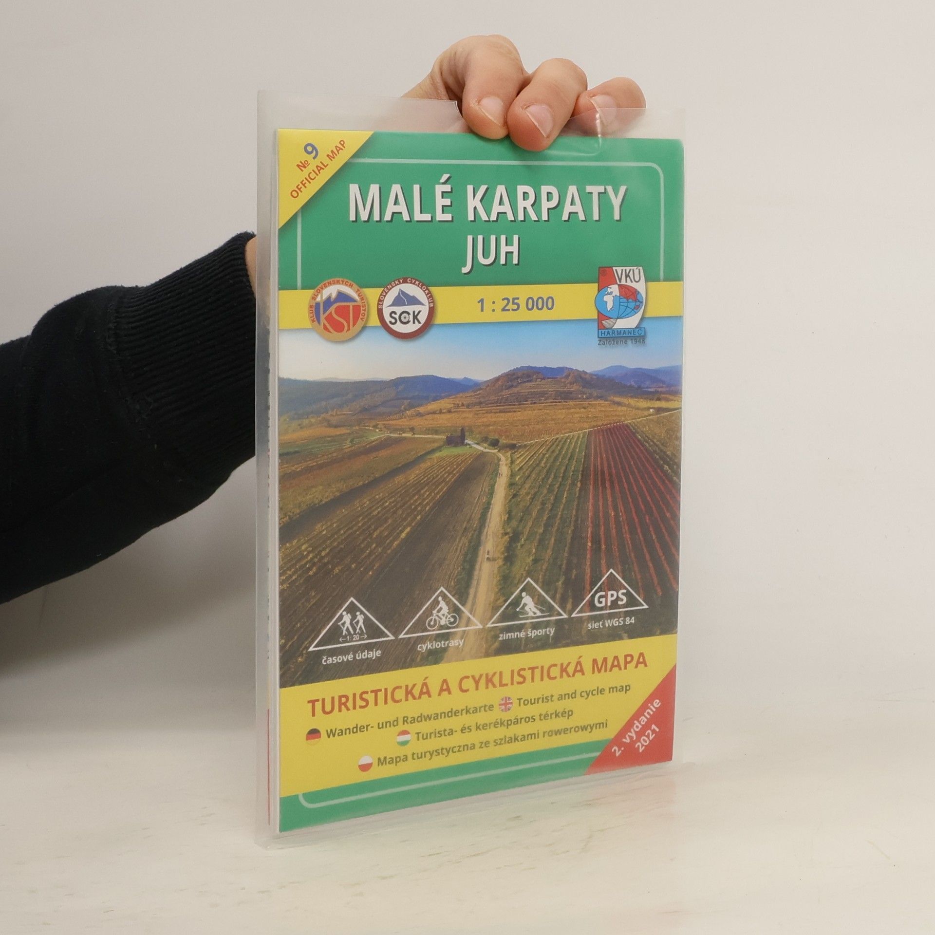 Kolektív autorov TM 9 Malé Karpaty Juh 1: 25 000