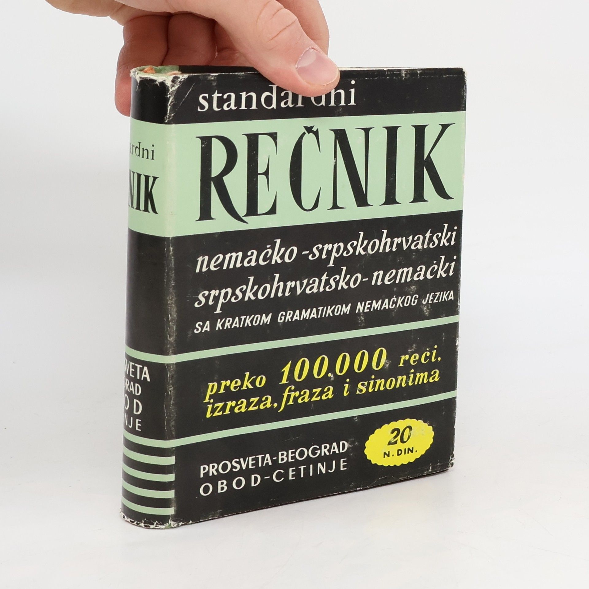 Autorenkollektiv Standardni rečnik nemačko-srpskohrvatski srpskohrvatsko-nemački