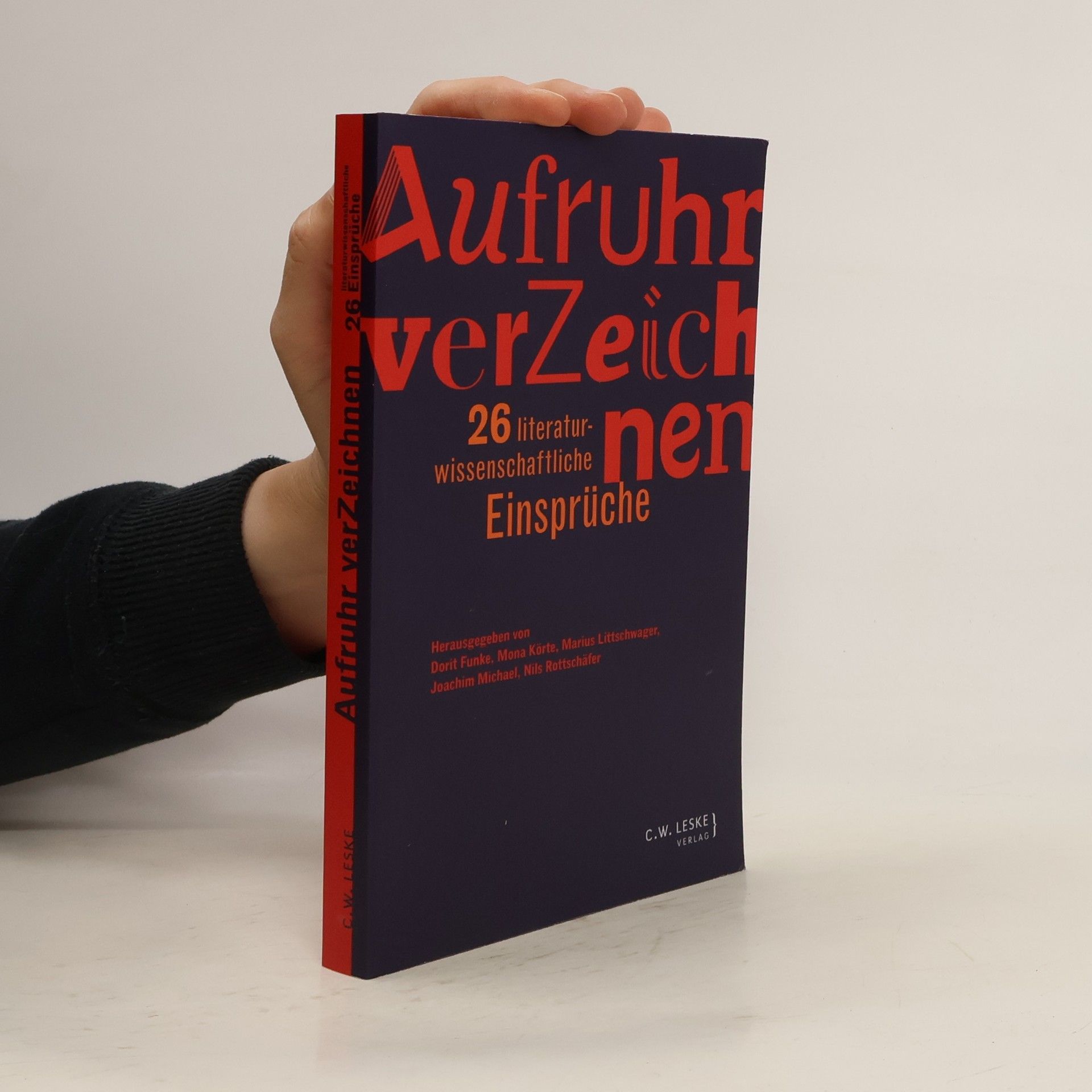 Dorit Funke Aufruhr verZeichnen