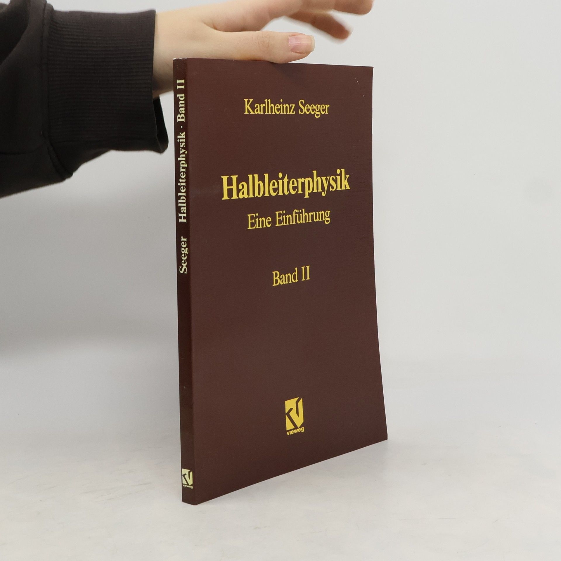 Karlheinz Seeger Halbleiterphysik