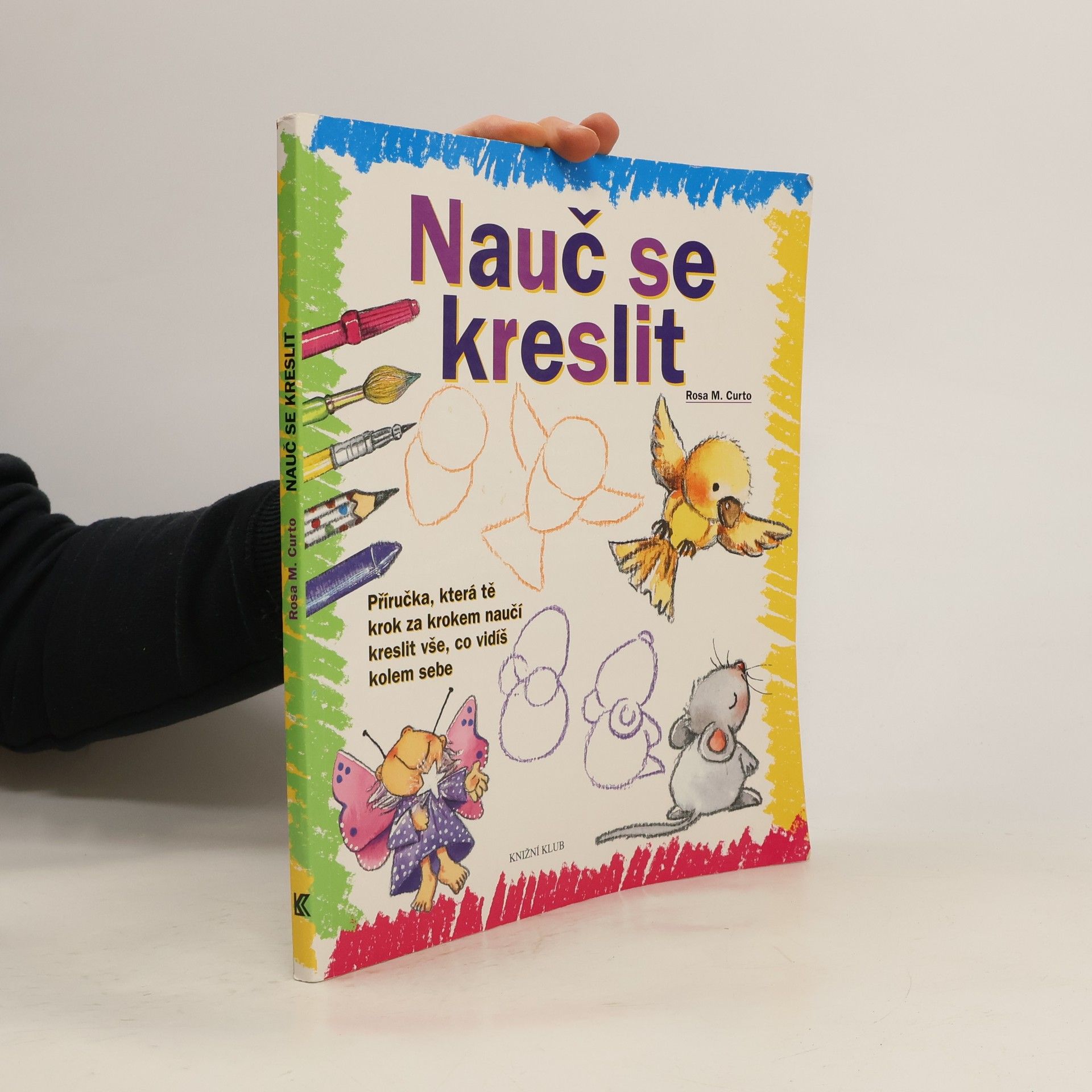 Rosa María Curto Nauč se kreslit. Příručka, která tě krok za krokem naučí kreslit vše, co vidíš kolem sebe