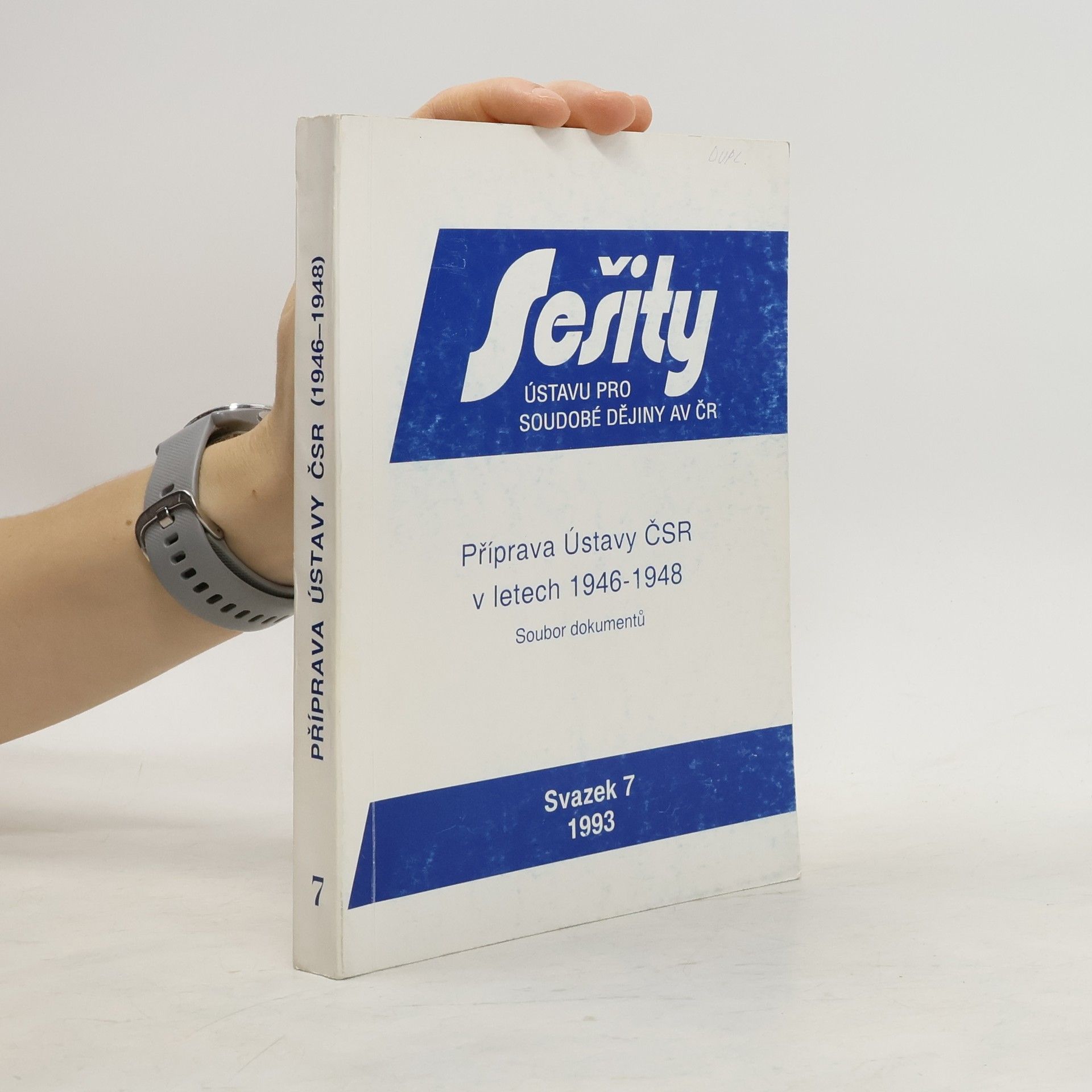 Karel Kaplan Příprava Ústavy ČSR v letach 1946-1948