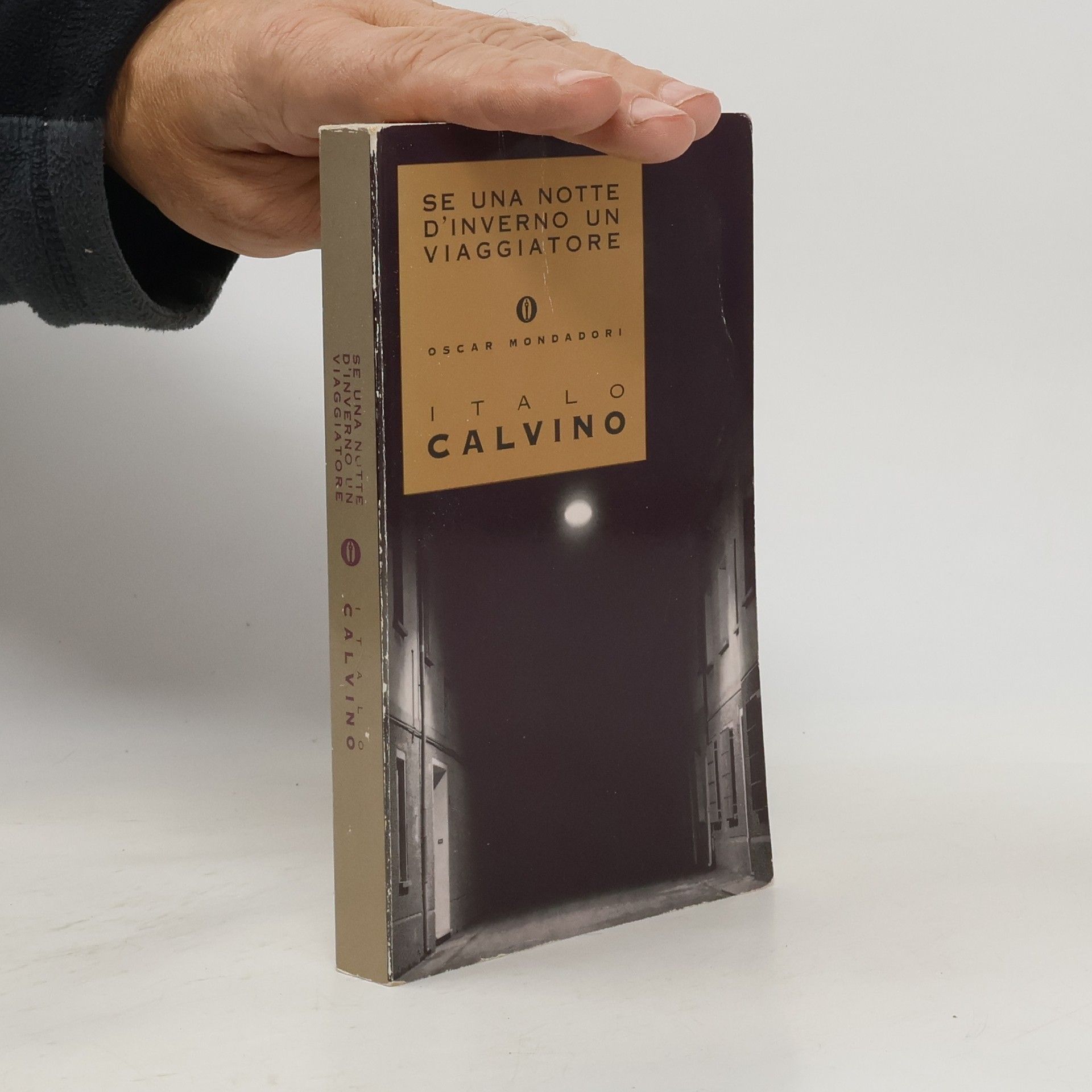 Italo Calvino Se una notte d' inverno un viaggiatore. Wenn ein Reisender in einer Winternacht, italien. Ausgabe. Presentazione dell' autore