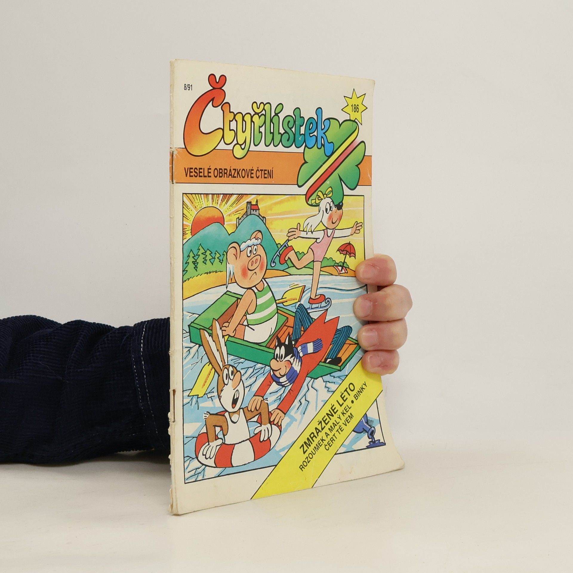 Autores varios Čtyřlístek 186, 8/1991