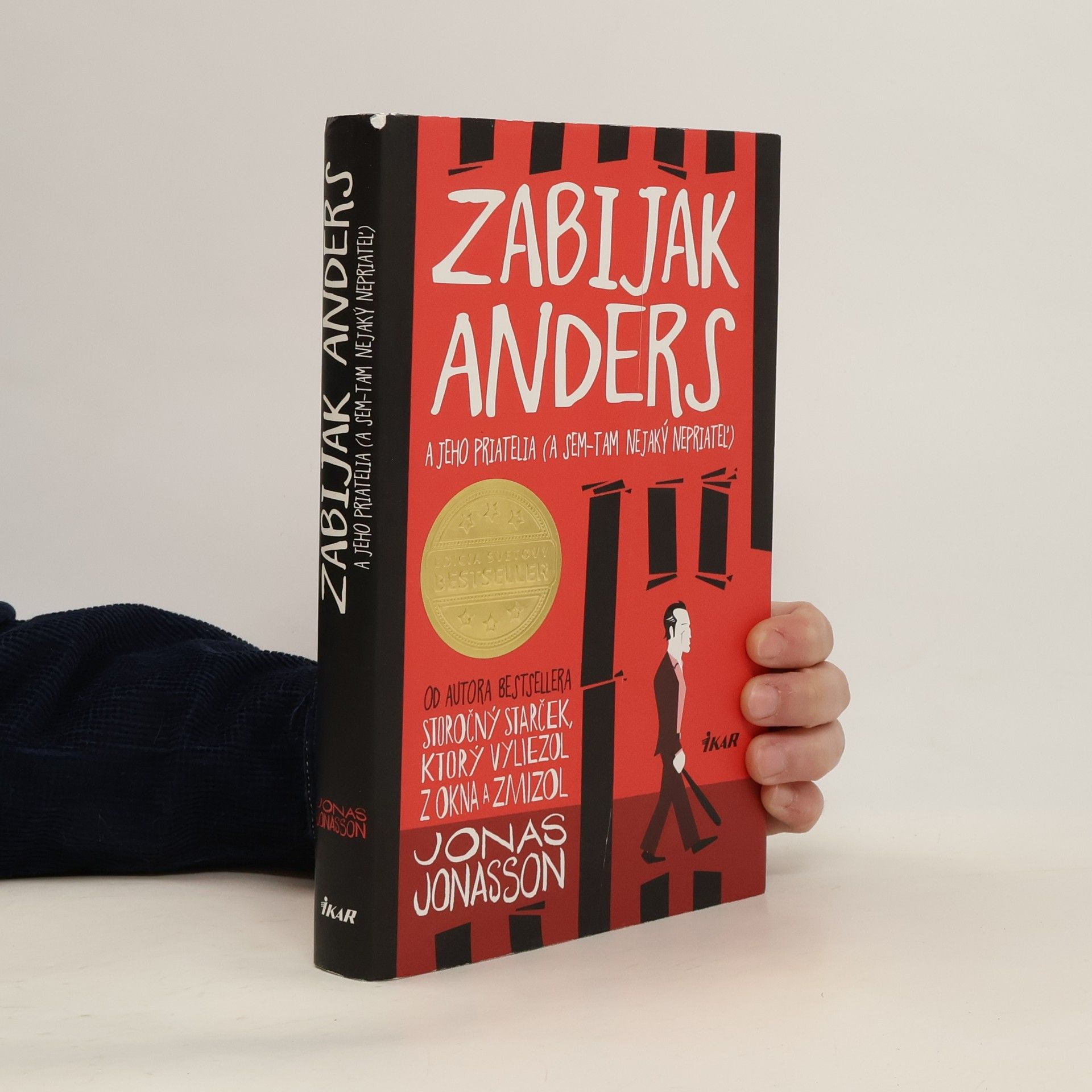 Jonas Jonasson Zabijak Anders a jeho priatelia