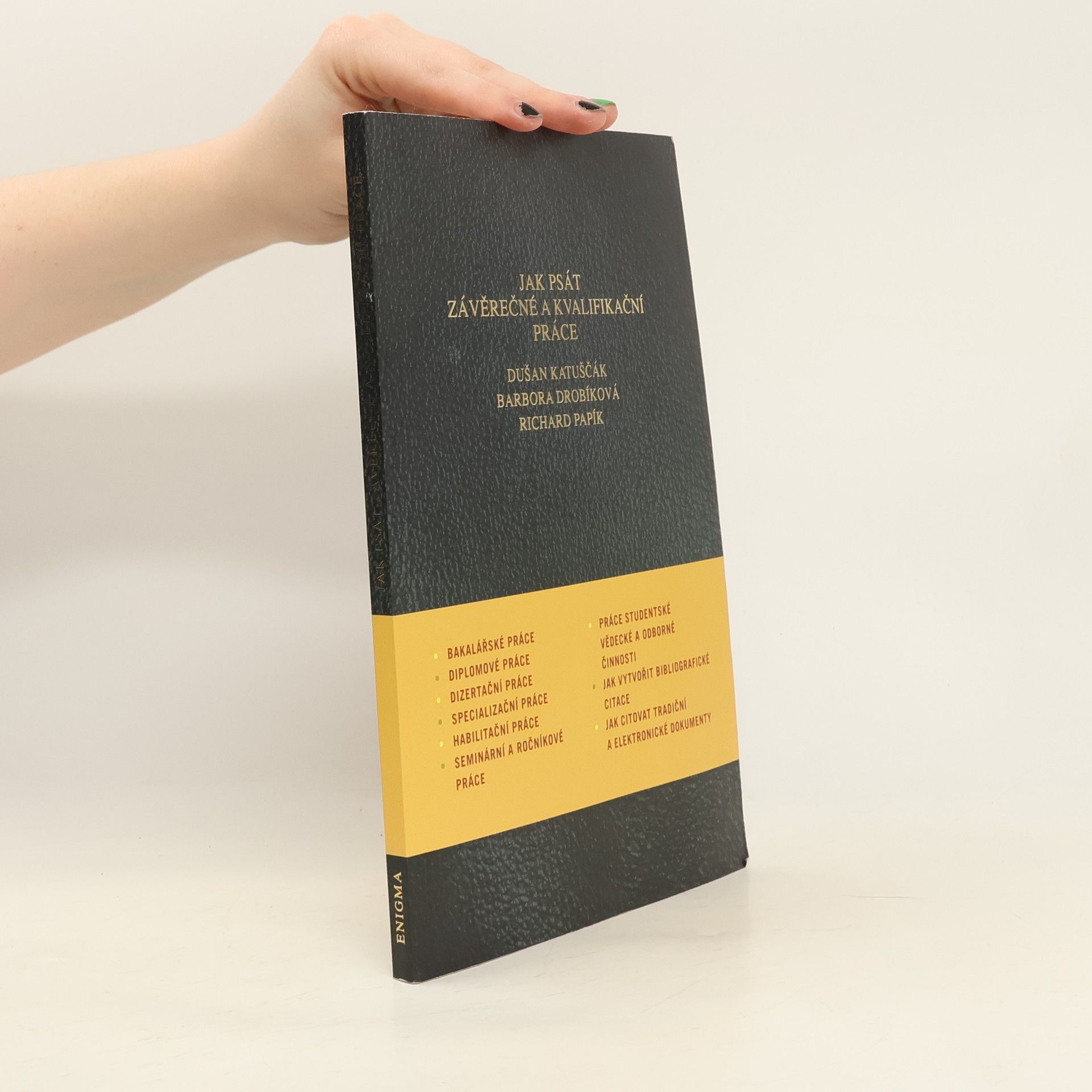 Jak psát závěrečné a kvalifikační práce