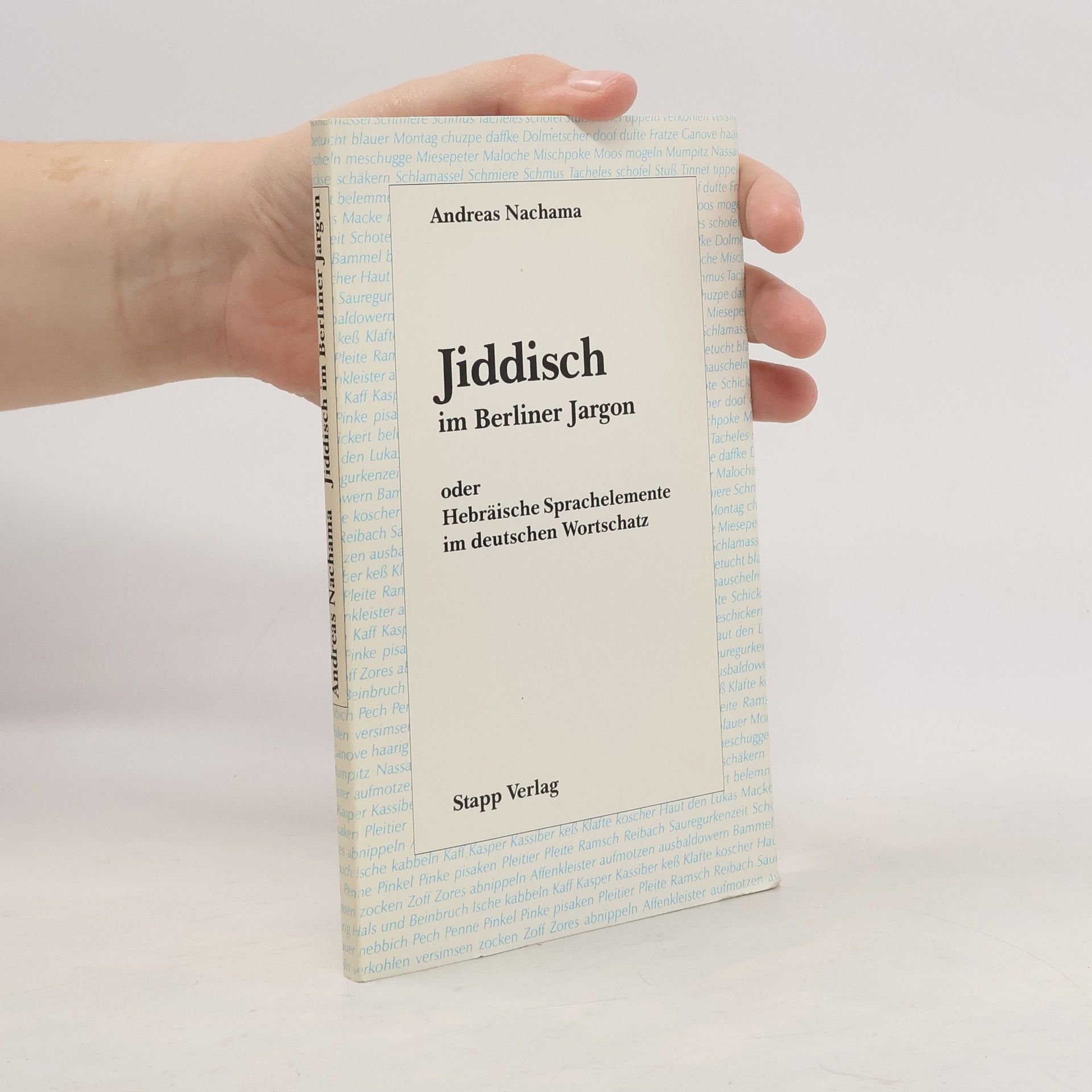 Jiddisch im Berliner Jargon