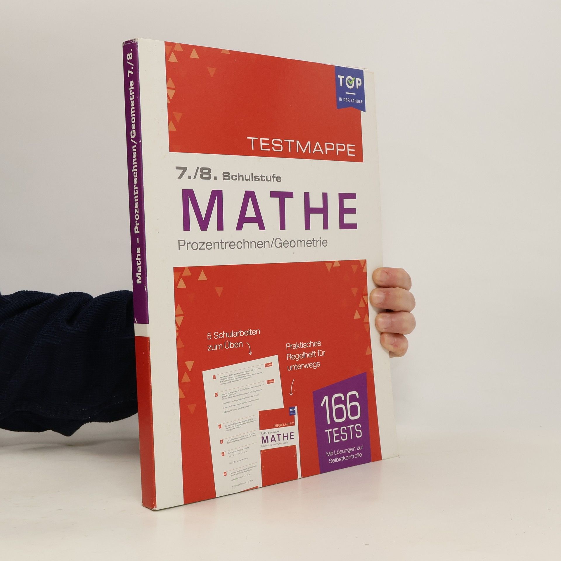 Autorenkollektiv Testmappe Mathe: Prozentrechnen/Geometrie, 7.-8. Klasse