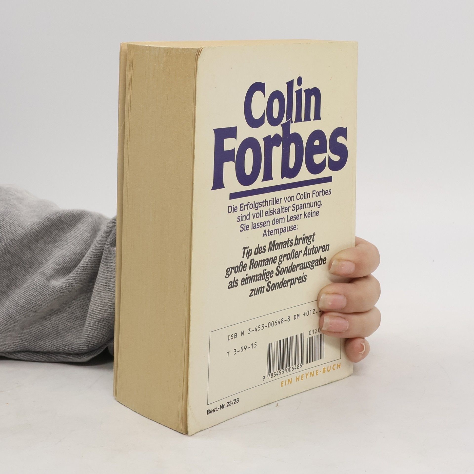 Colin Forbes Tafak. Focus. Endspurt (3 Romane in einem Band)
