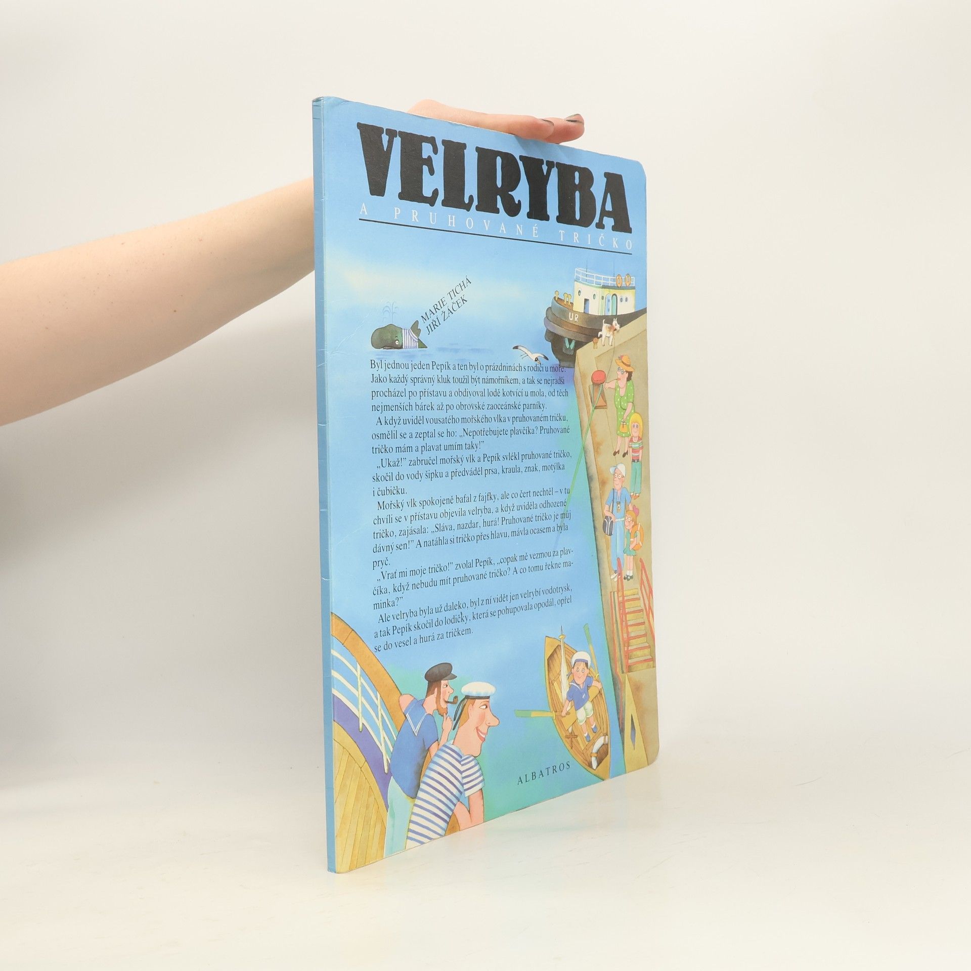 Jiří Žáček Velryba a pruhované tričko