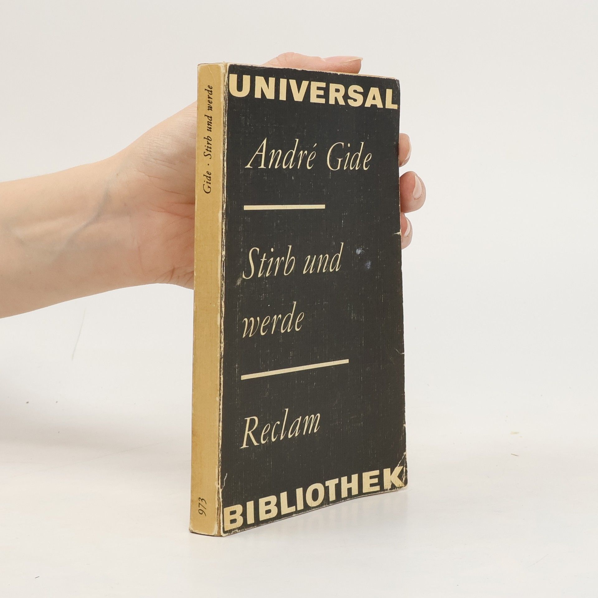 André Gide Stirb und werde