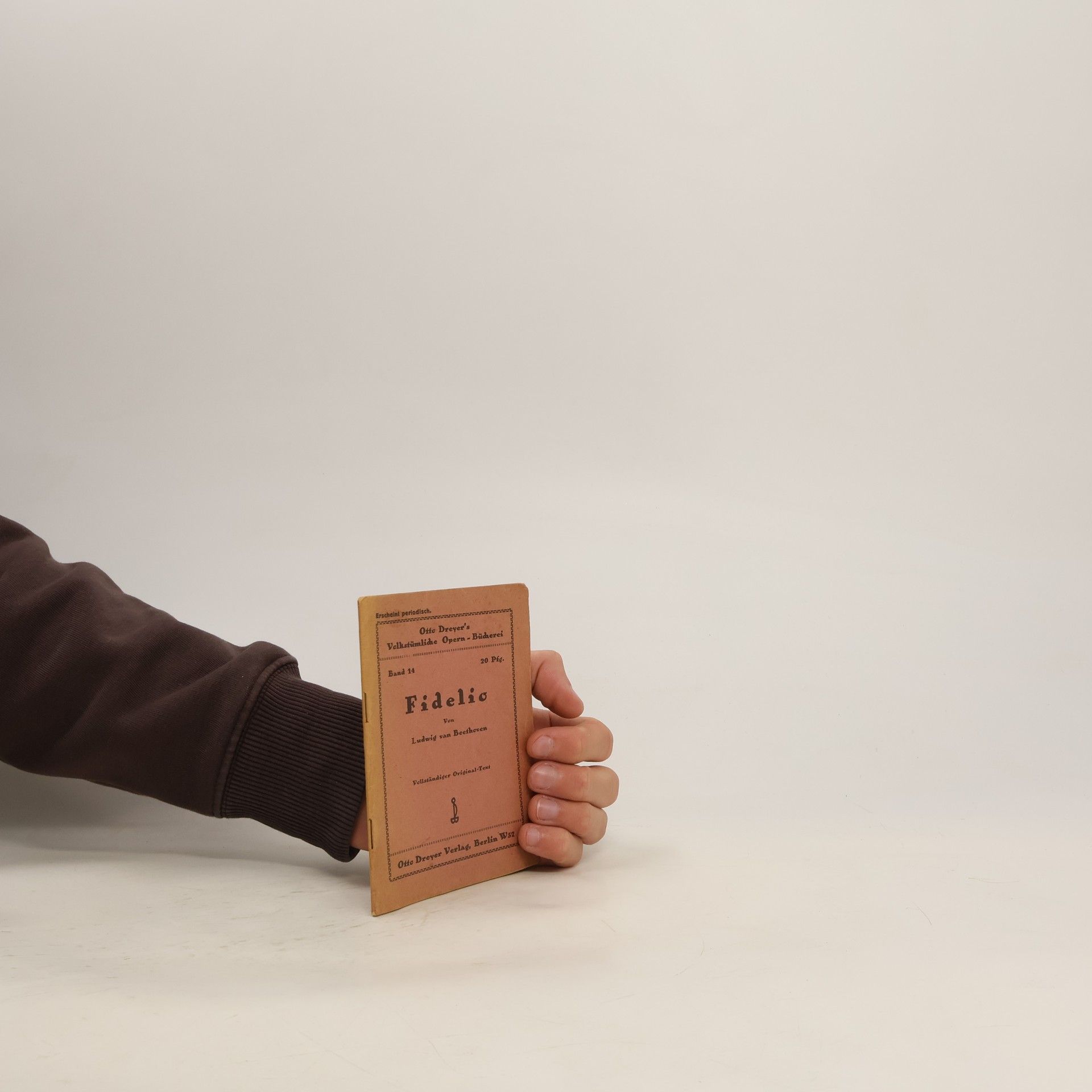 Ludwig van Beethoven Fidelio. Oper in zwei Aufzügen