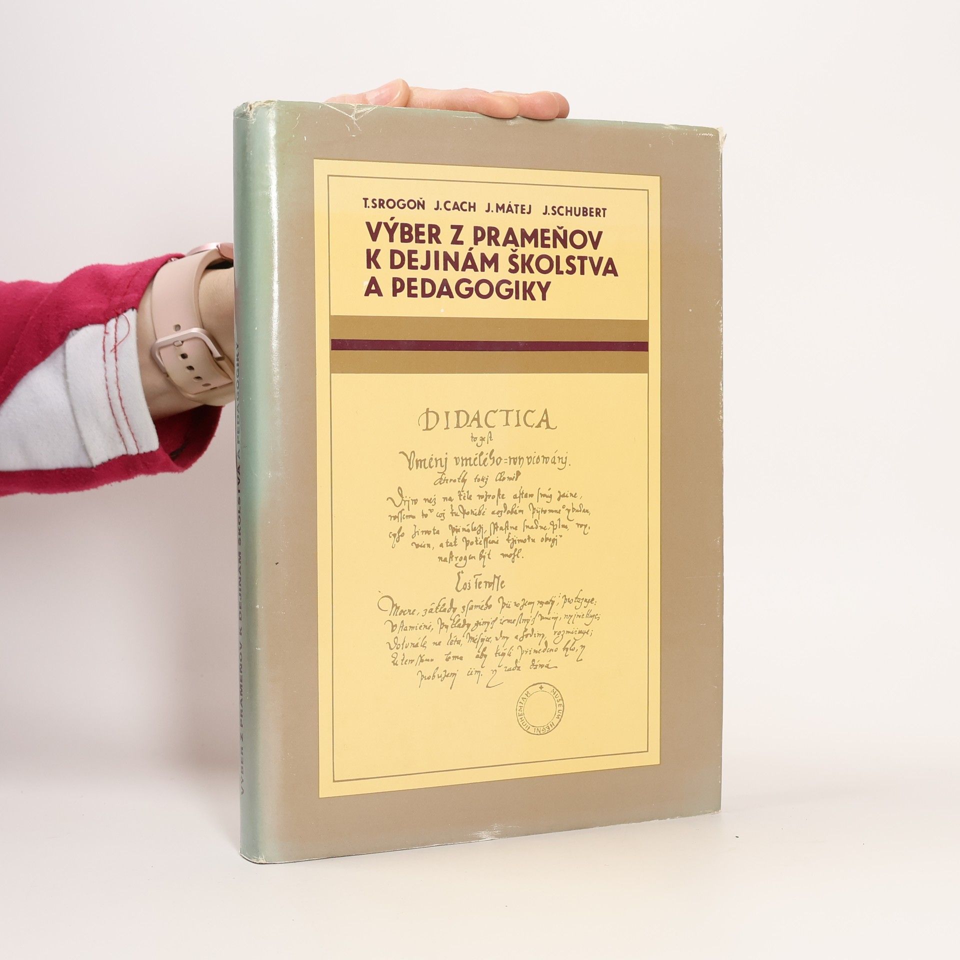 Výber z prameňov k dejinám školstva a pedagogiky