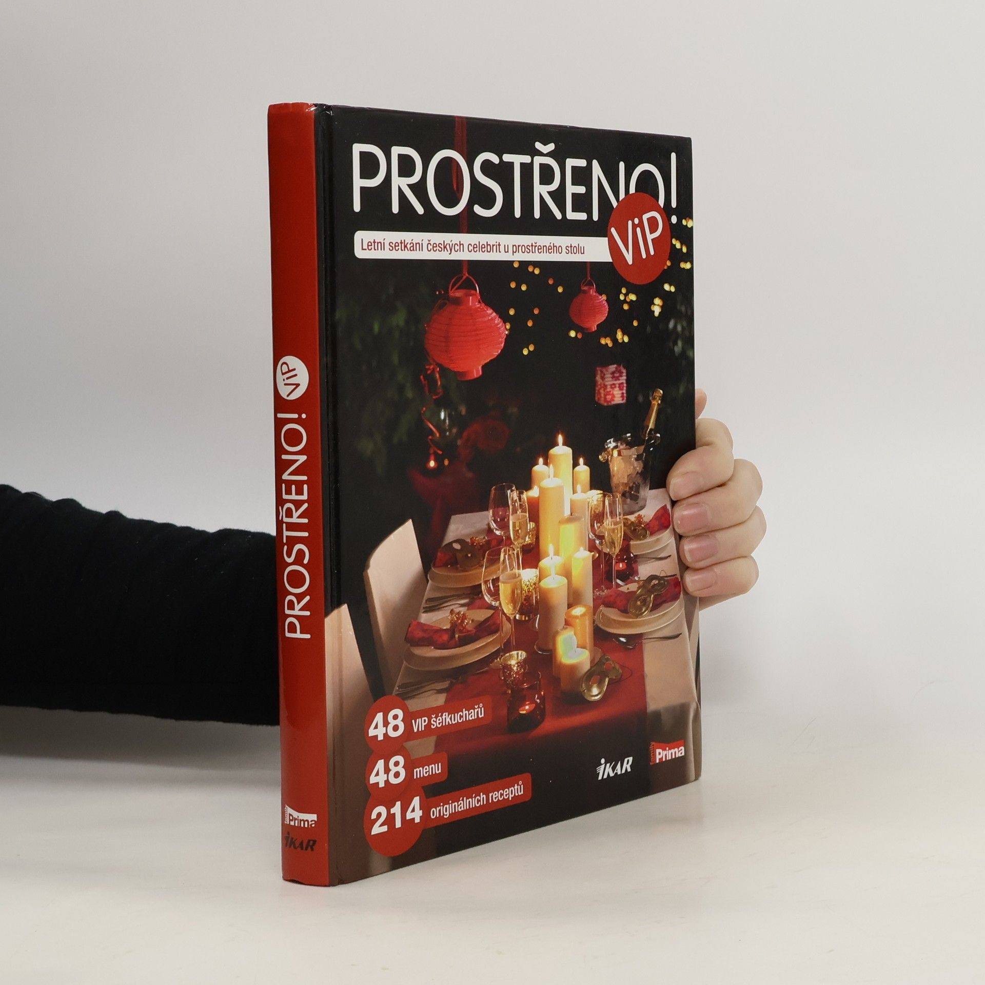 Marie Formáčková Prostřeno! ViP: Letní setkání českých celebrit u prostřeného stolu