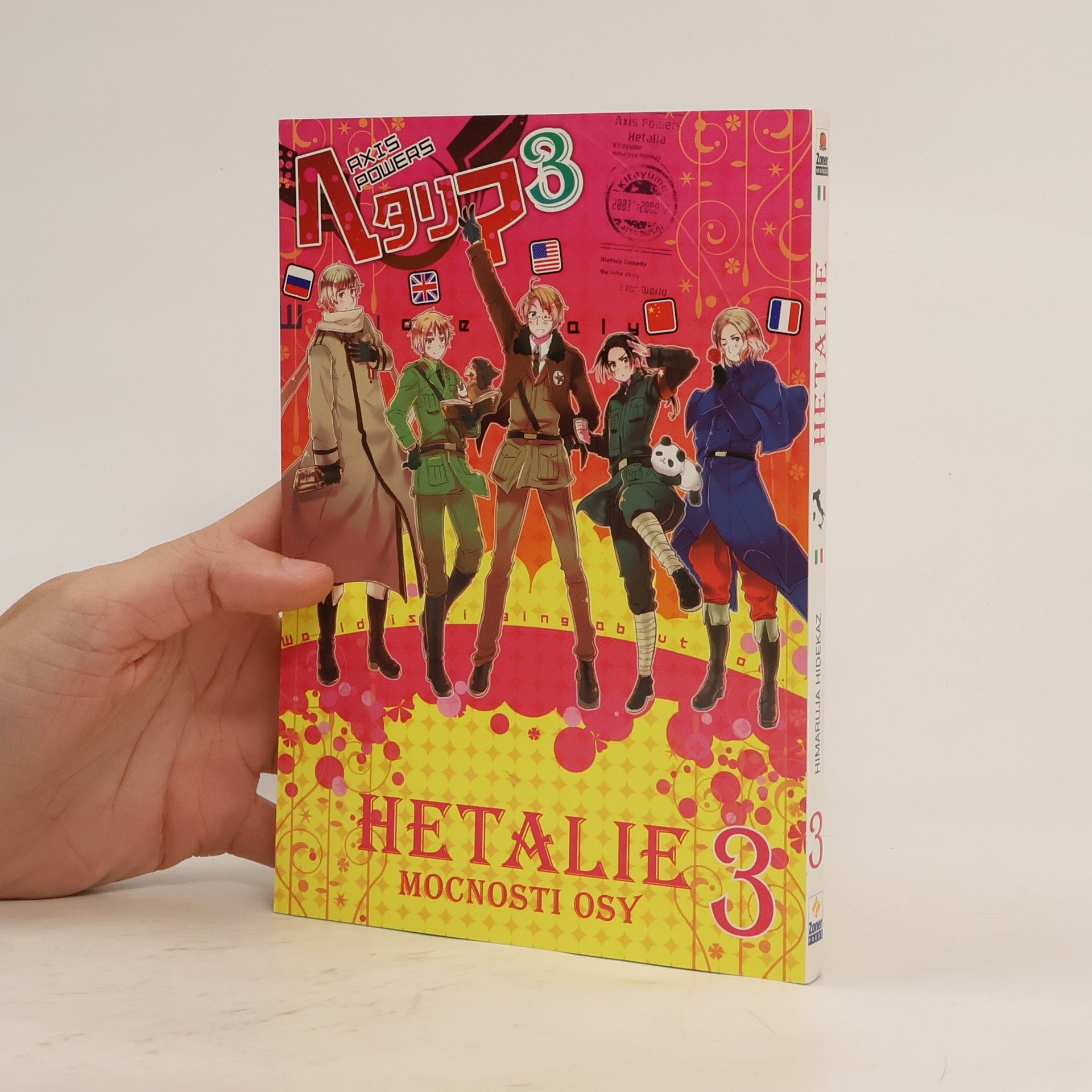 Hidekaz Himaruya Hetalie 3. Mocnosti Osy