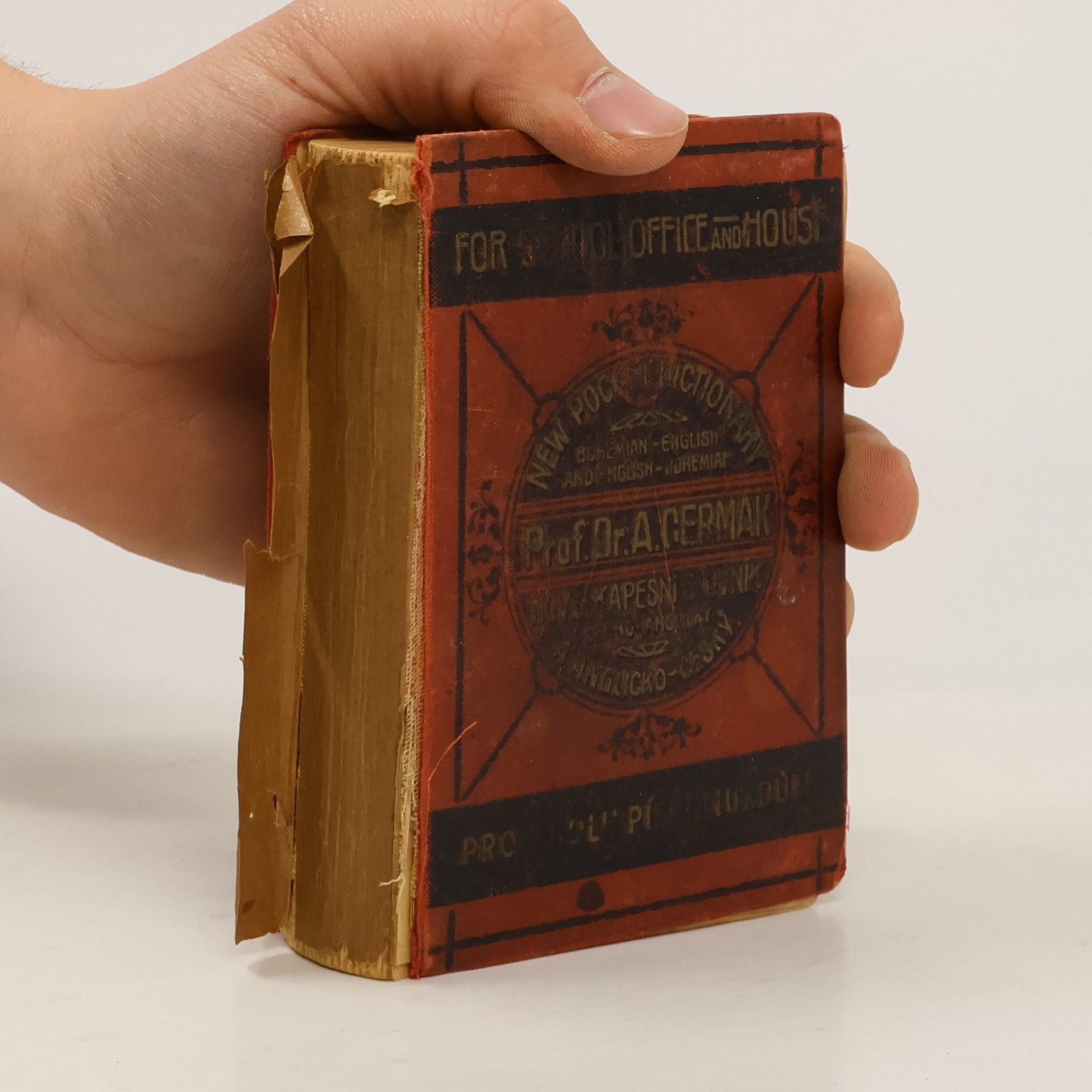 Alois Čermák Kapesní slovník česko-anglický, anglicko-český