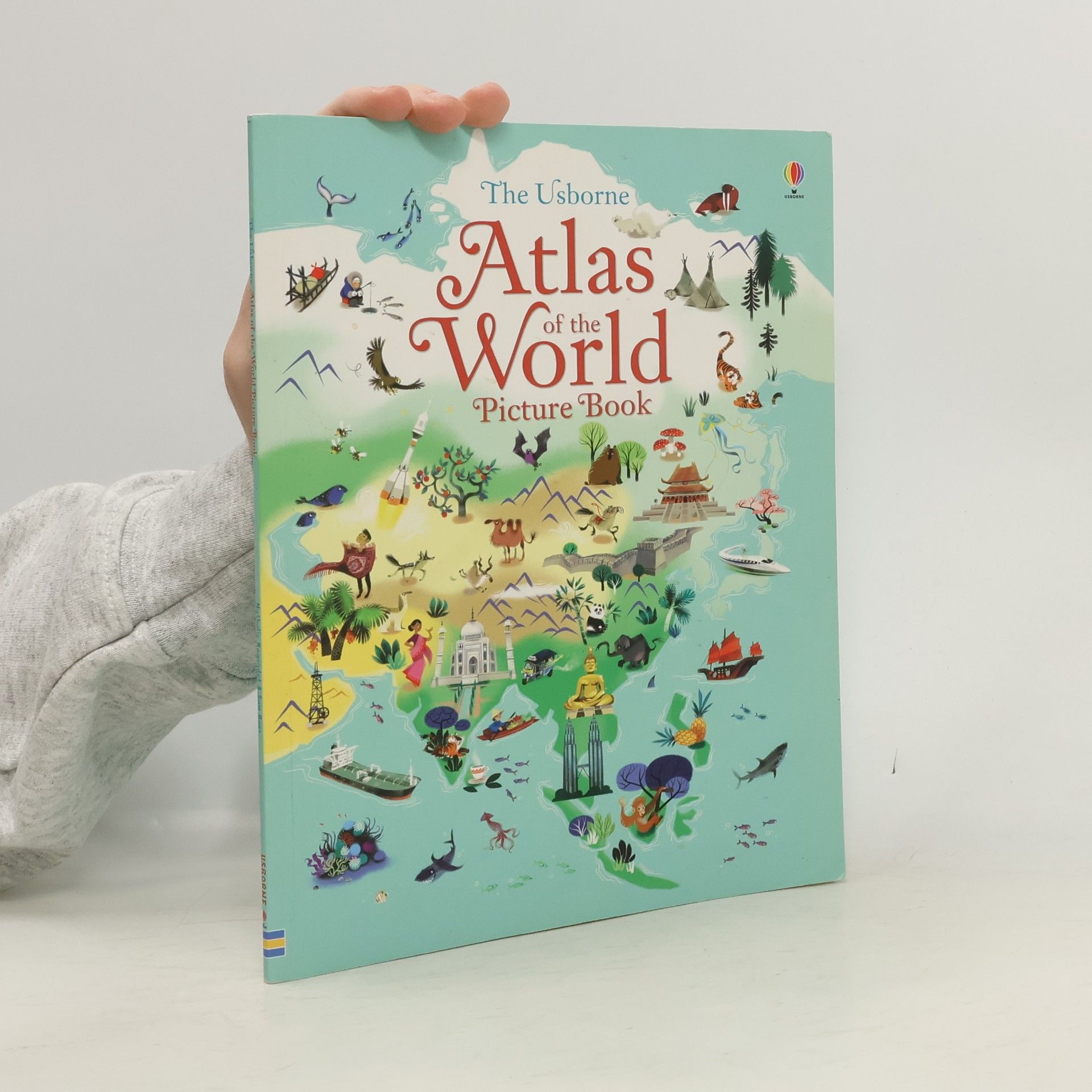 Sam Baer Usborne Atlas of the World Picture Book