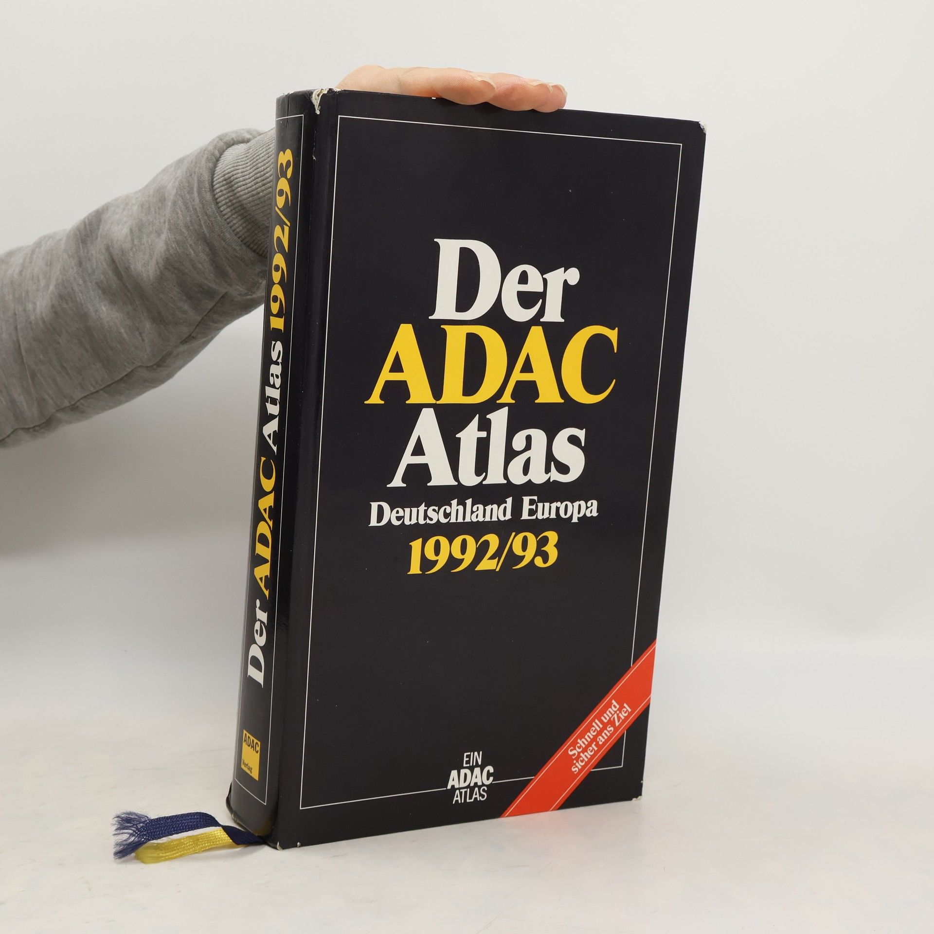 Autorenkollektiv Der ADAC Atlas, Deutschland Europa 1992/93