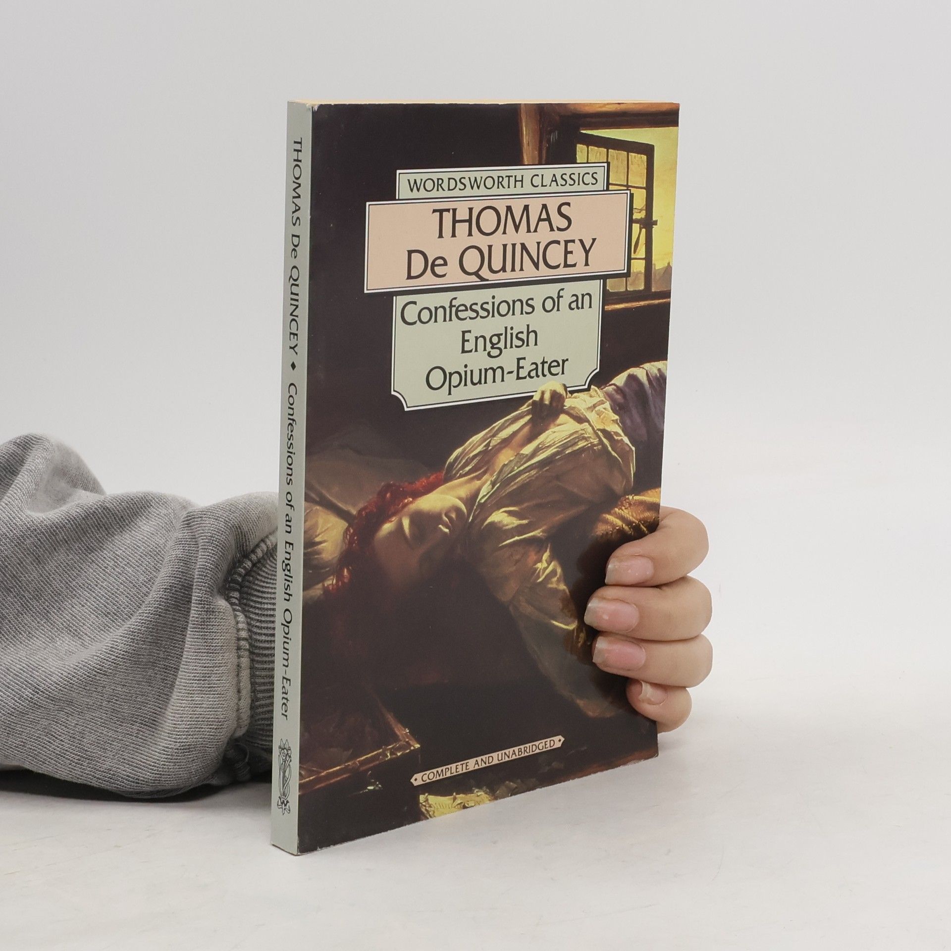 Quincey Thomas de Confessions of an English Opium-Eater