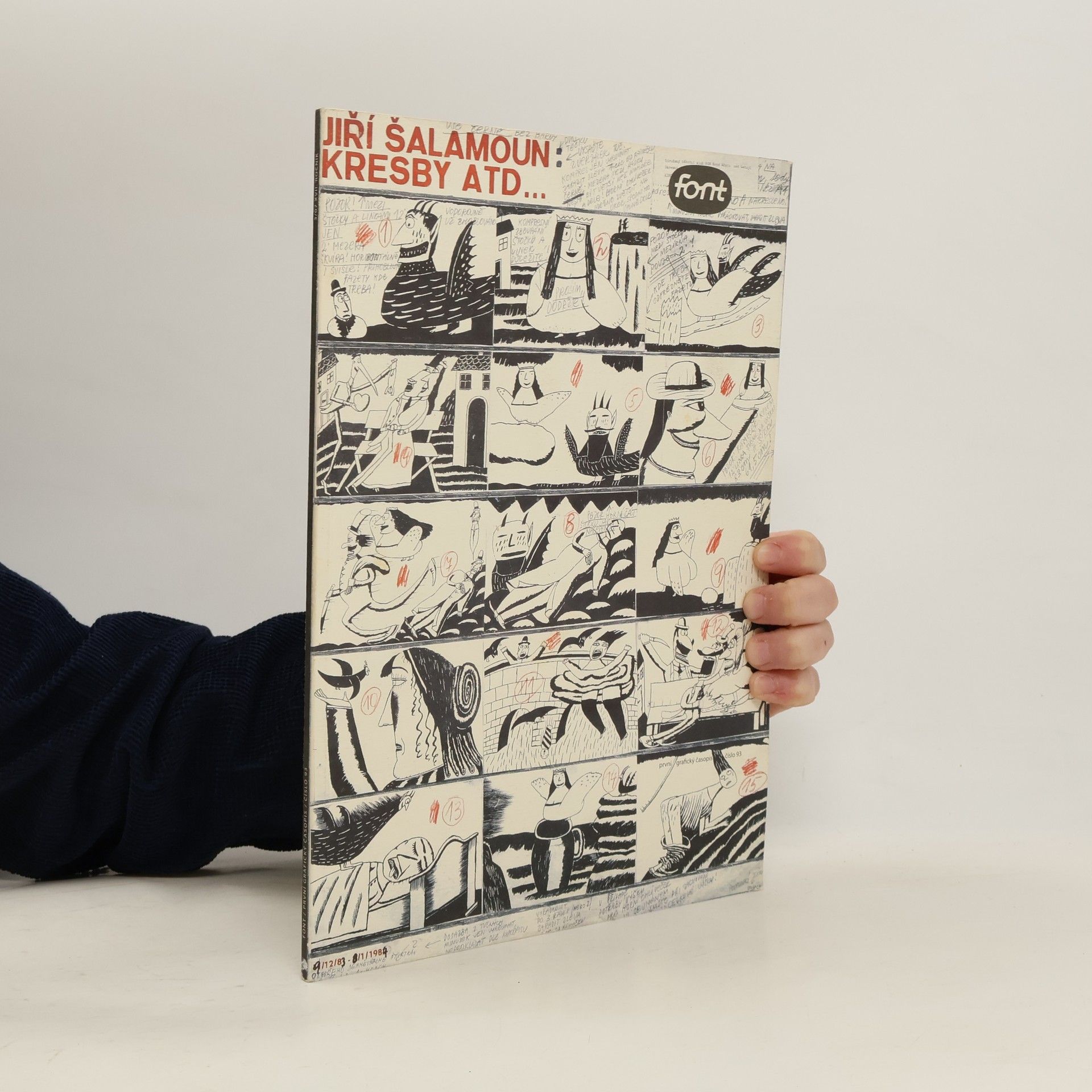 Kolektív autorov Font: Jiří Šalamoun- Kresby atd...