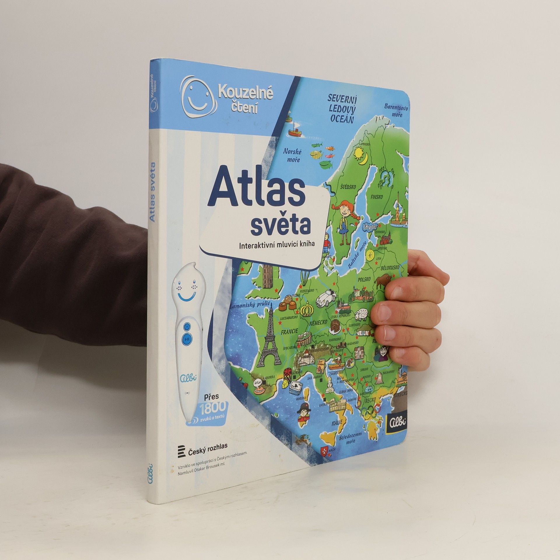 Atlas světa. Interaktivní mluvící kniha