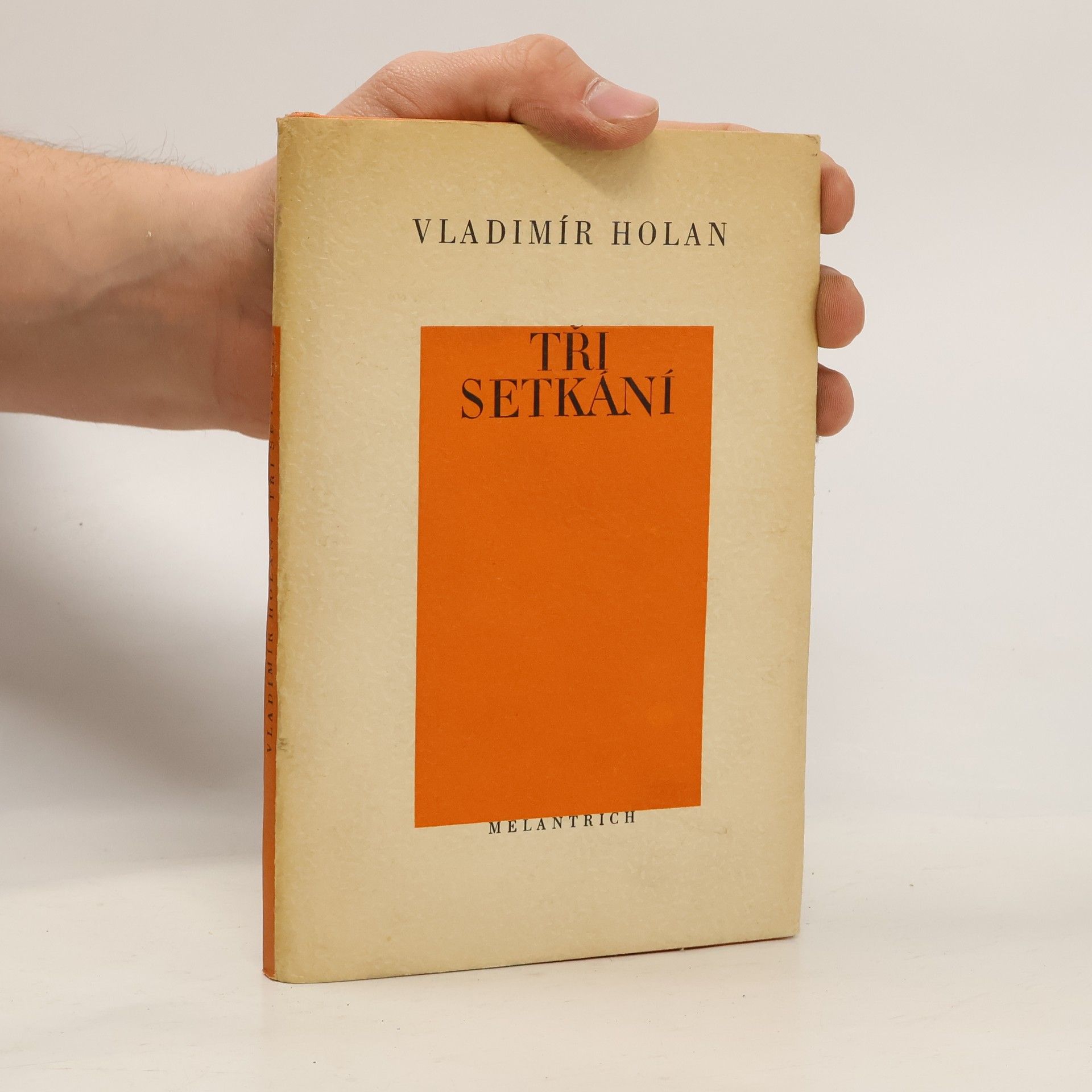 Vladimír Holan Tři setkání