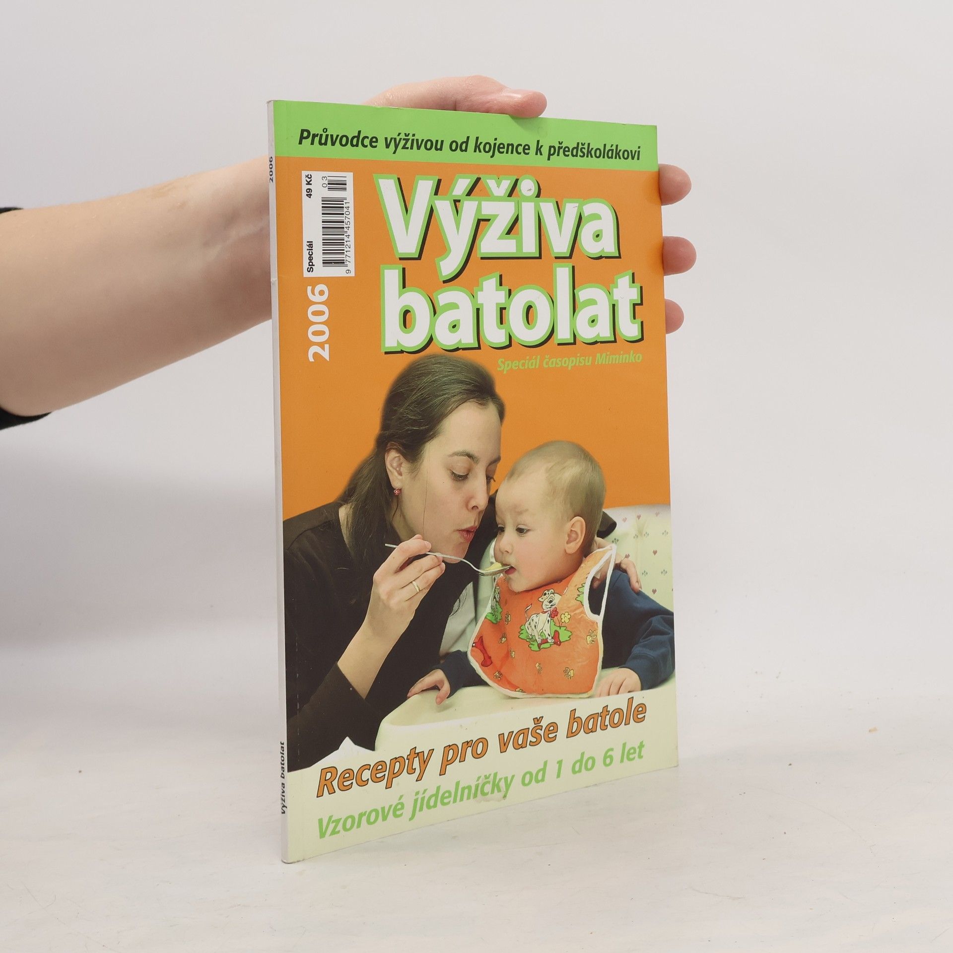 Kolektiv autorů Výživa batolat. Speciál časopisu Miminko