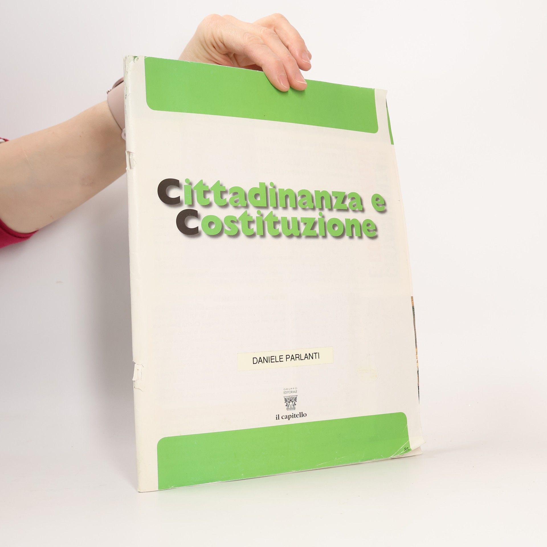 Daniele Parlanti Cittadinanza e Costituzione. Per la Scuola media