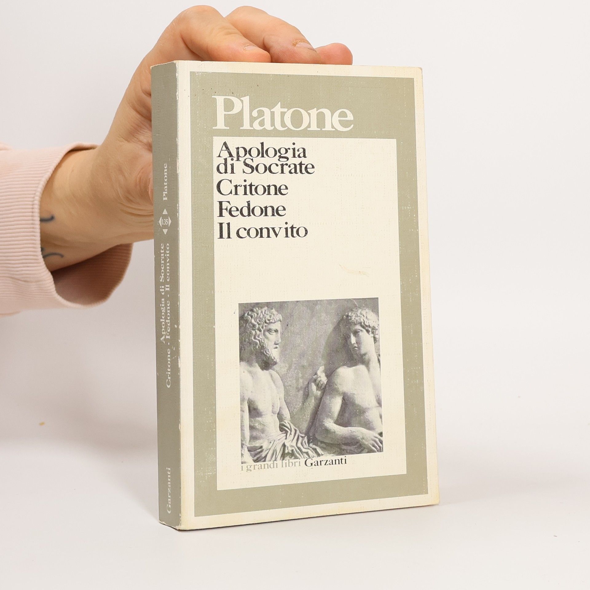 Platón I grandi libri - 135: Apologia di Socrate; Critone; Fedone; Il convito