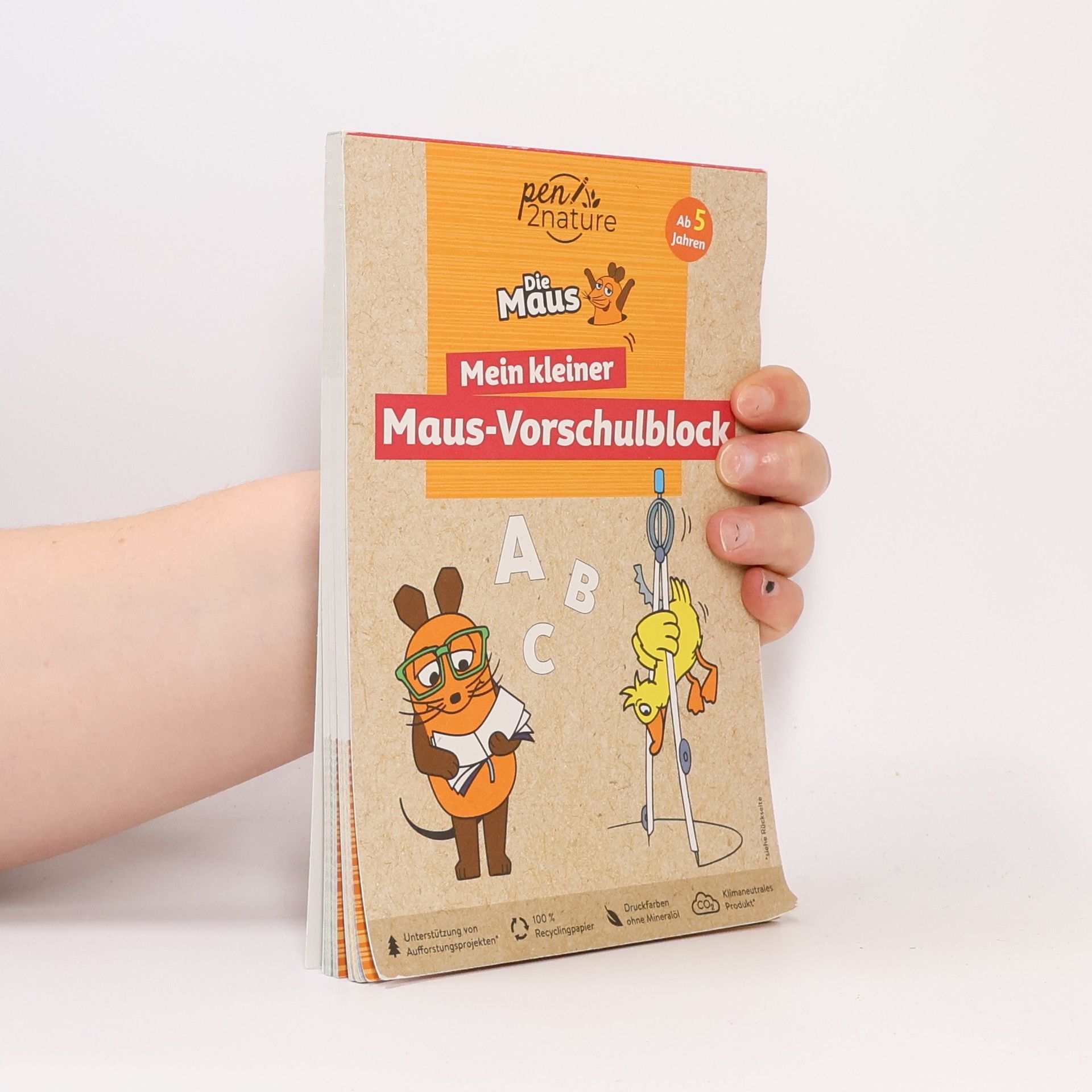 Pen2nature Mein kleiner Maus-Vorschulblock. Vorschulübungen für Kinder ab 5 Jahren