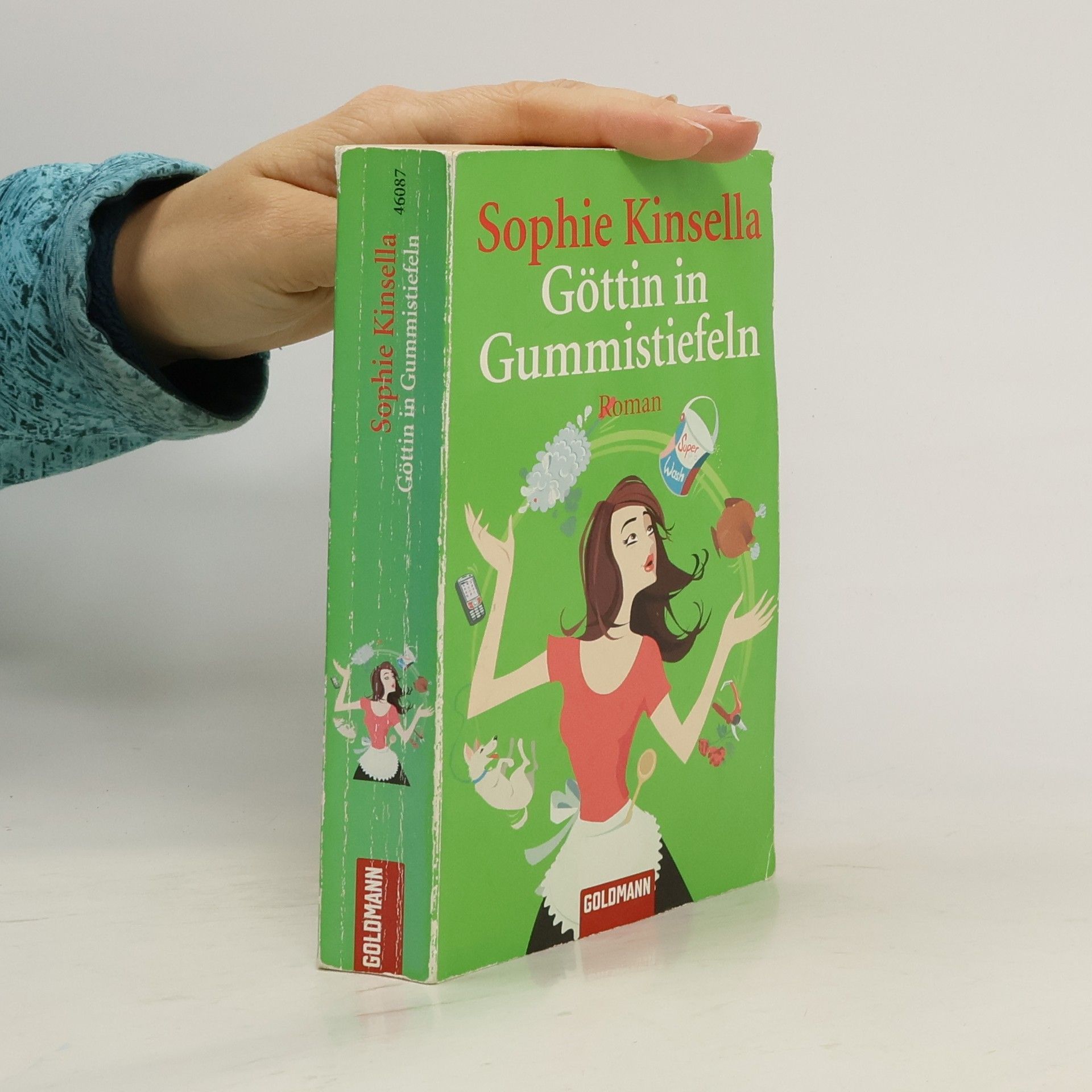 Göttin in Gummistiefeln