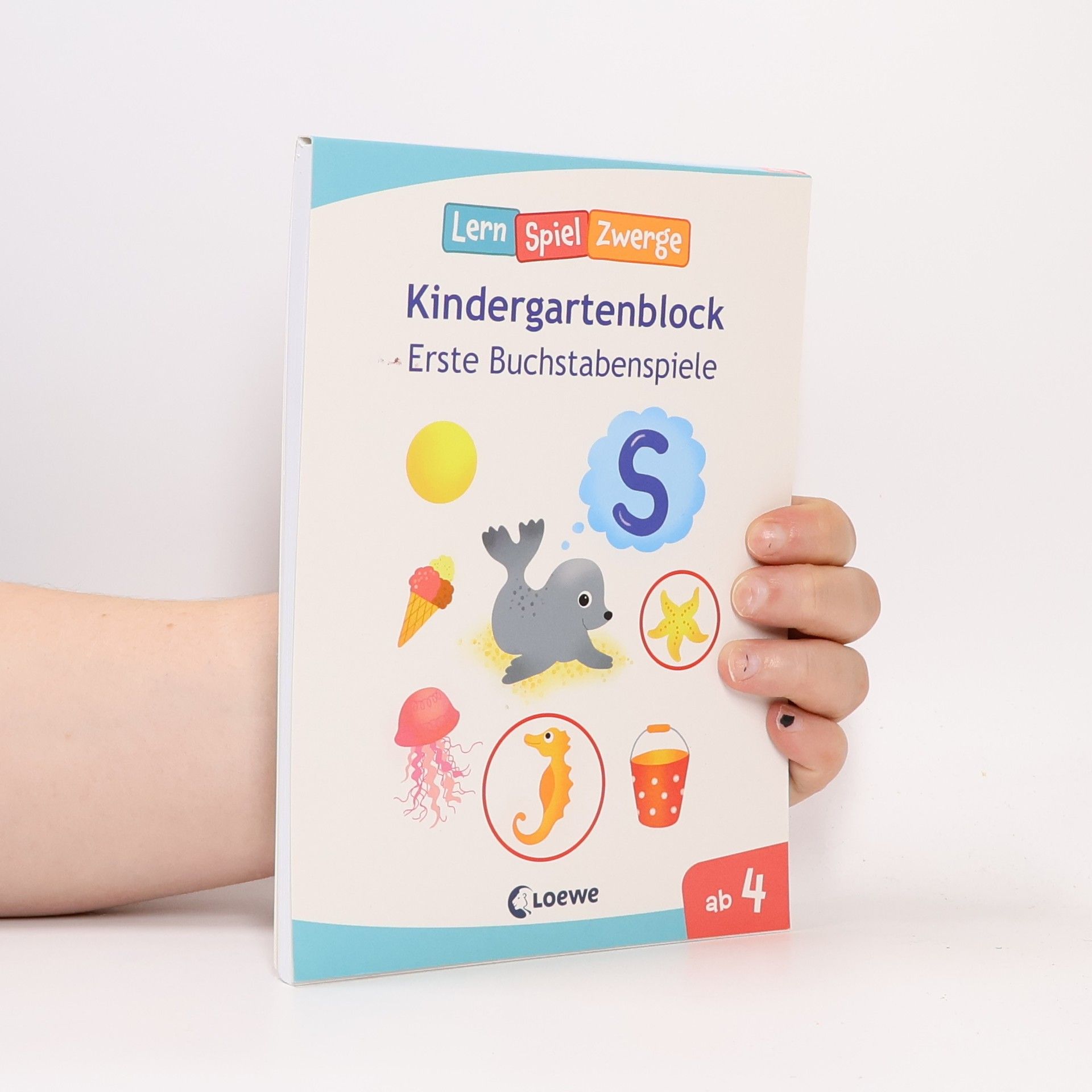 Corina Beurenmeister Die neuen LernSpielZwerge - Erste Buchstabenspiele. Kindergartenblock ab 4 Jahren - Lernspiele und Übungen für den Kindergarten