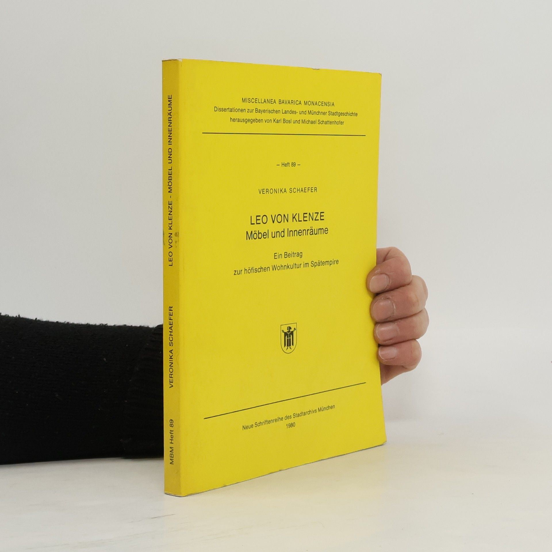 Veronika Schaefer Leo von Klenze, Möbel und Innenräume