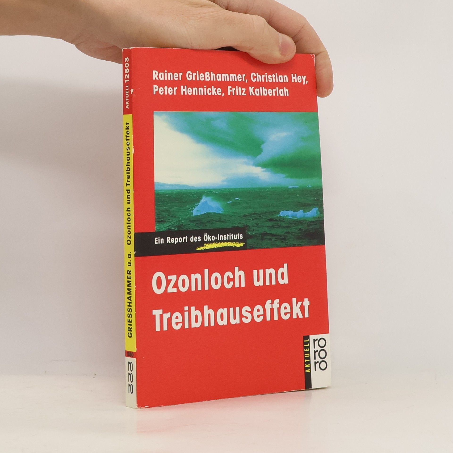 Rainer Griesshammer Ozonloch und Treibhauseffekt
