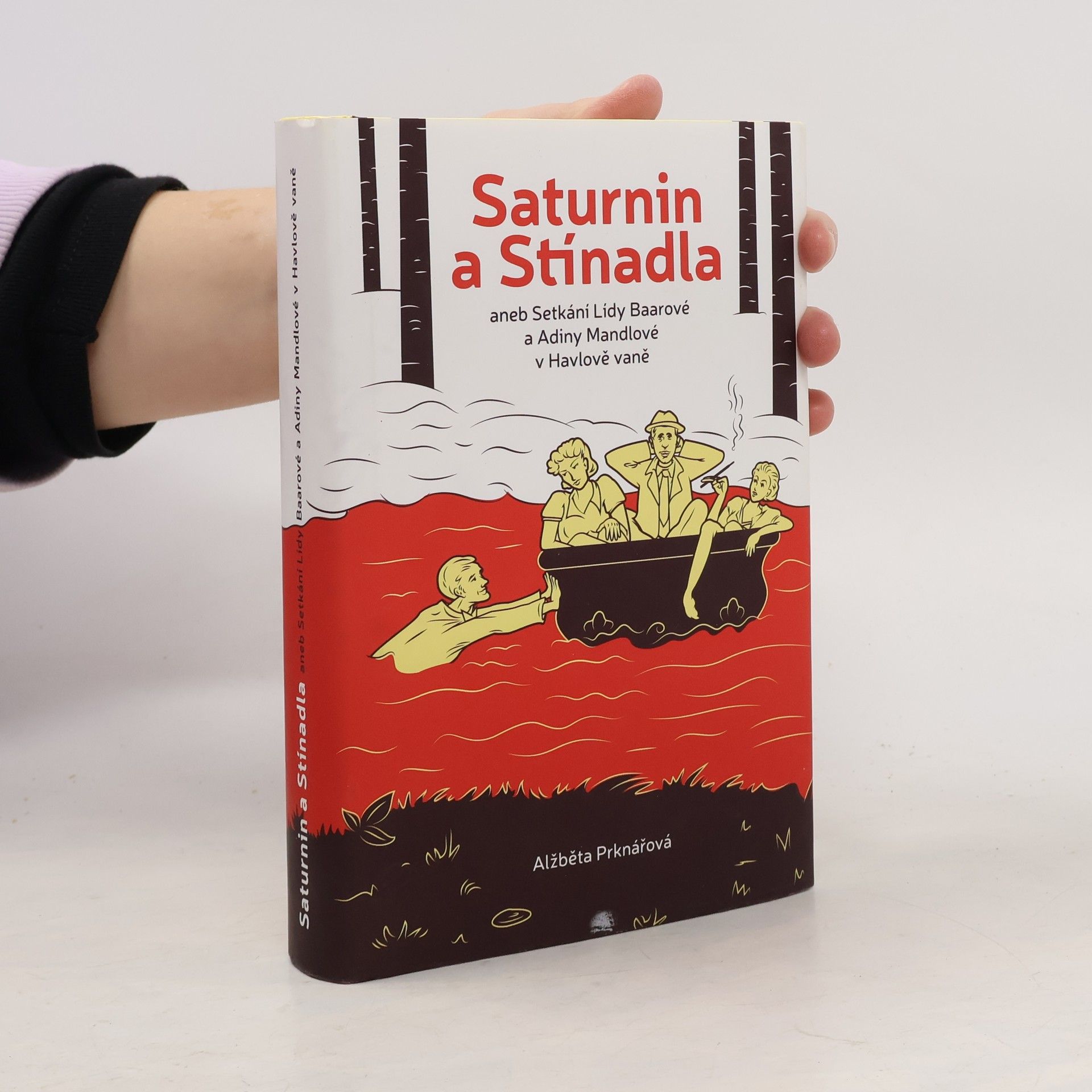 Saturnin a Stínadla, aneb, Setkání Lídy Baarové a Adiny Mandlové v Havlově vaně