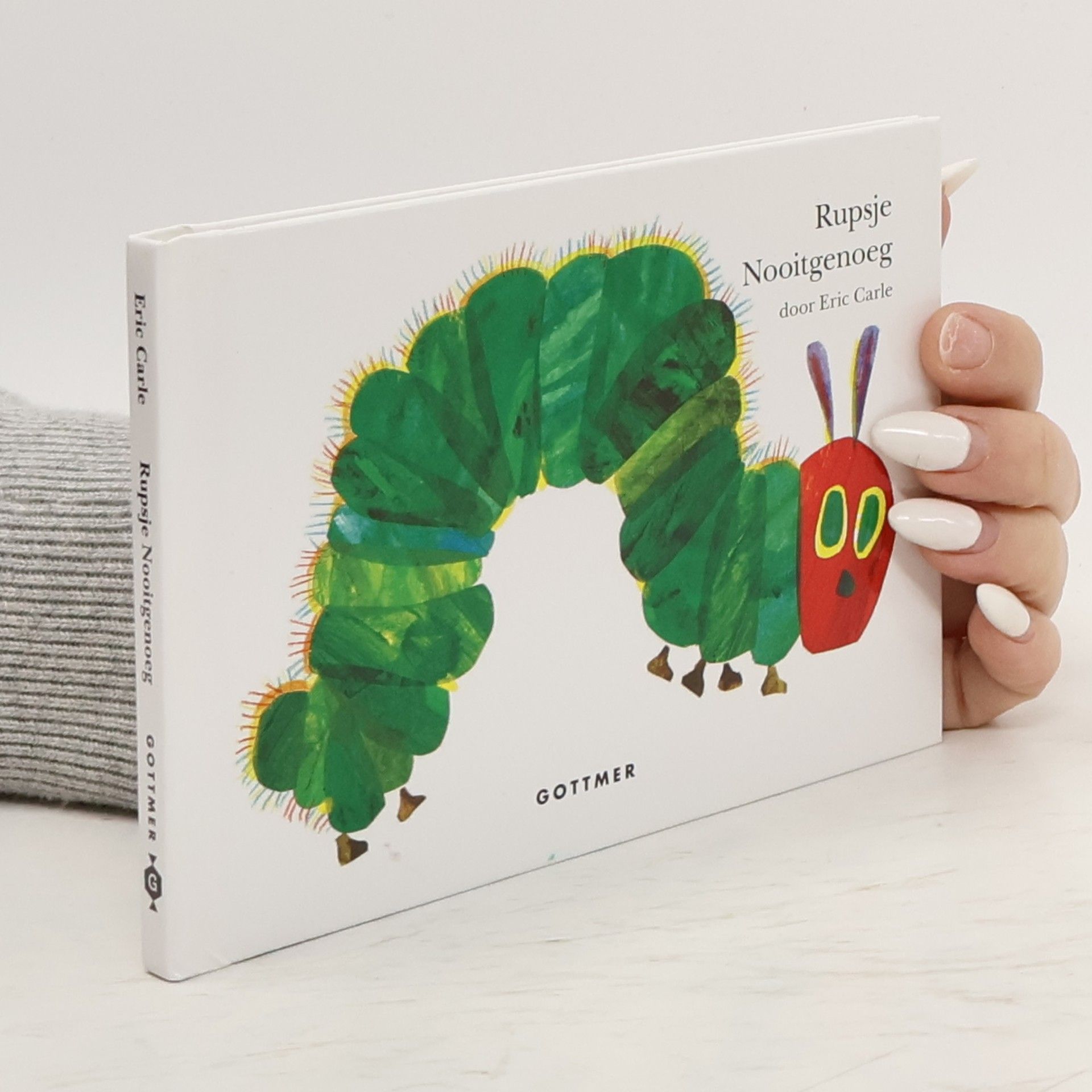Eric Carle Rupsje Nooitgenoeg mini-boekje