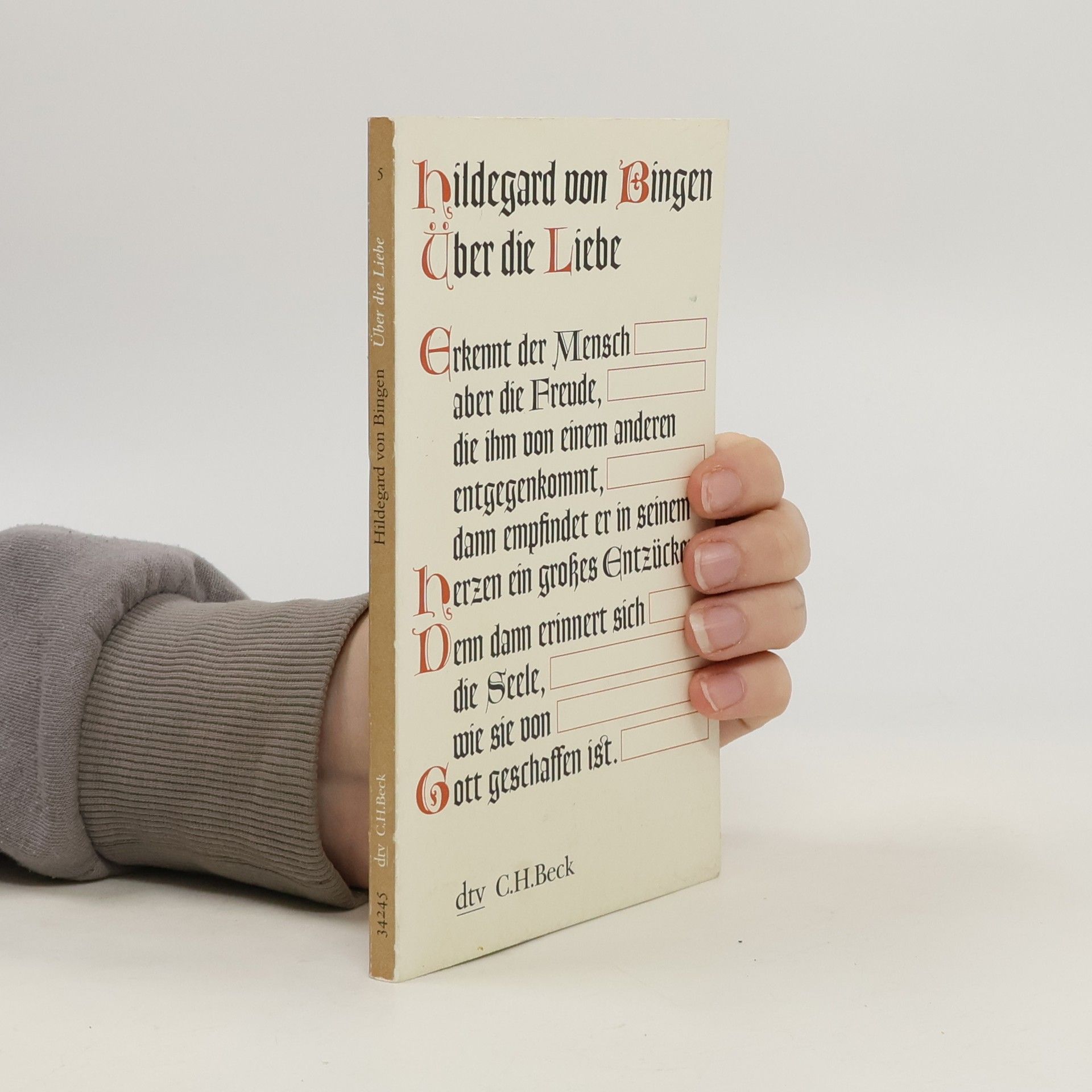 Hildegarda z Bingenu (svatá) Über die Liebe